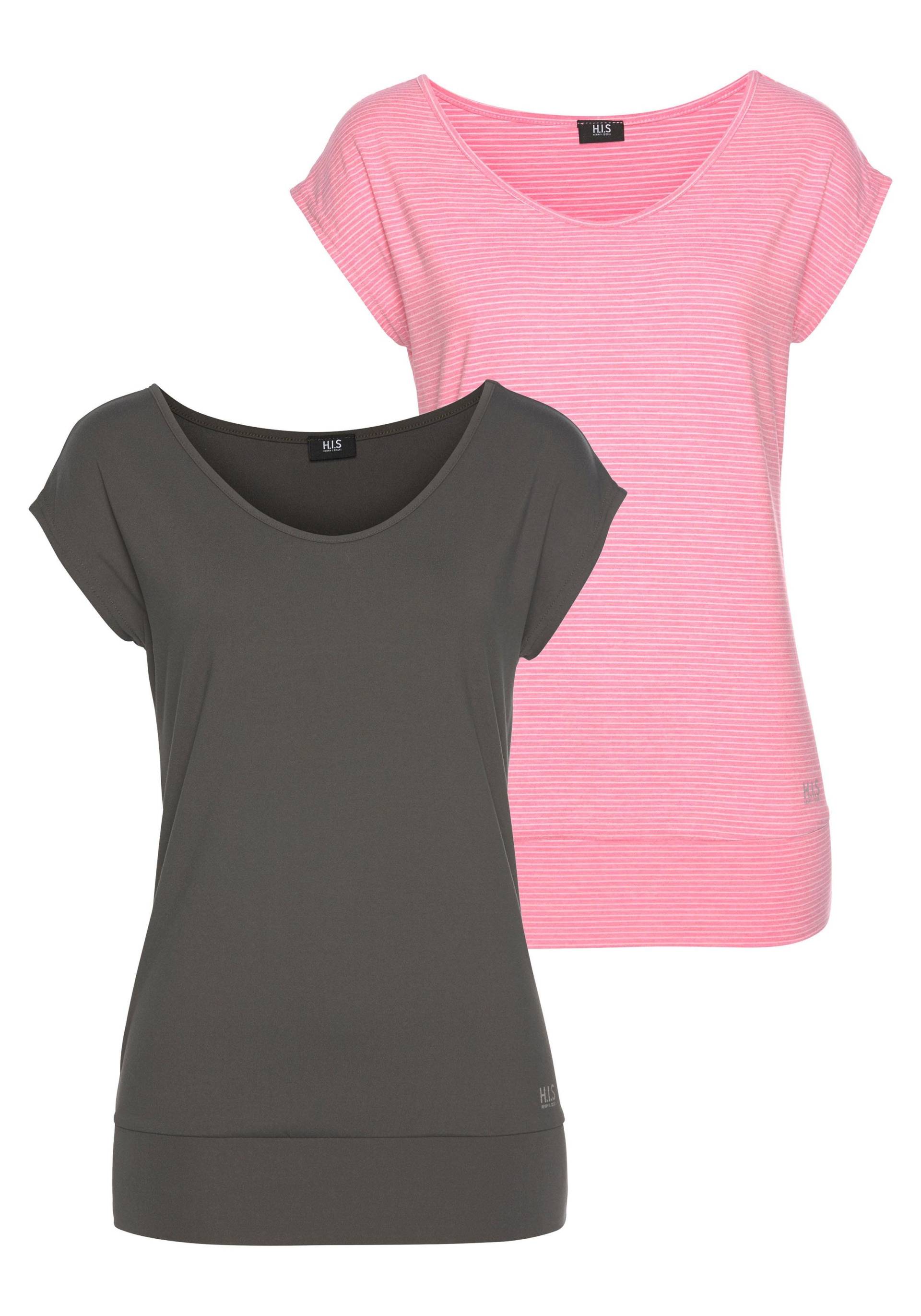 H.I.S Funktionsshirt, (Spar-Set, 2er-Pack), ärmellos, figurfreundlicher Schnitt, ideal für Sport und Wandern von H.I.S