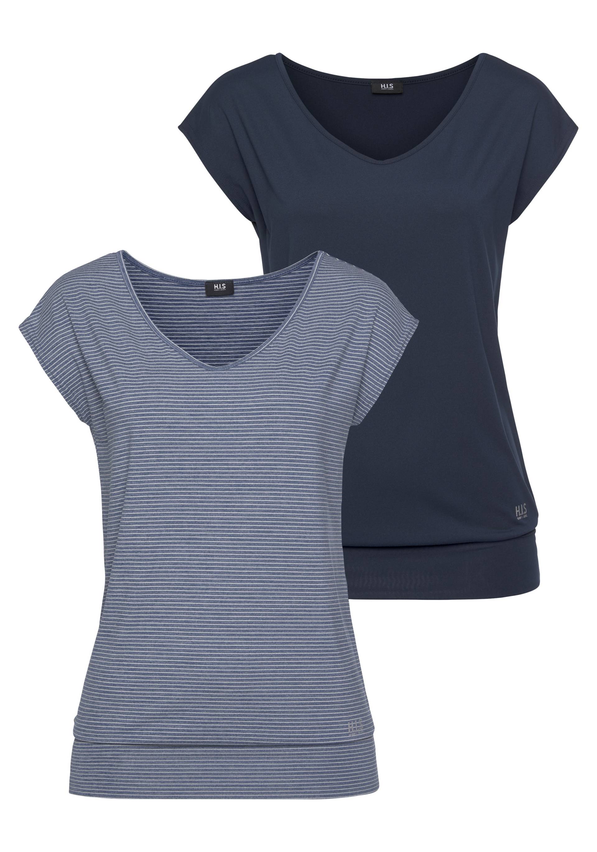H.I.S Funktionsshirt, (Spar-Set, 2er-Pack), ärmellos, figurfreundlicher Schnitt, ideal für Sport und Wandern von H.I.S