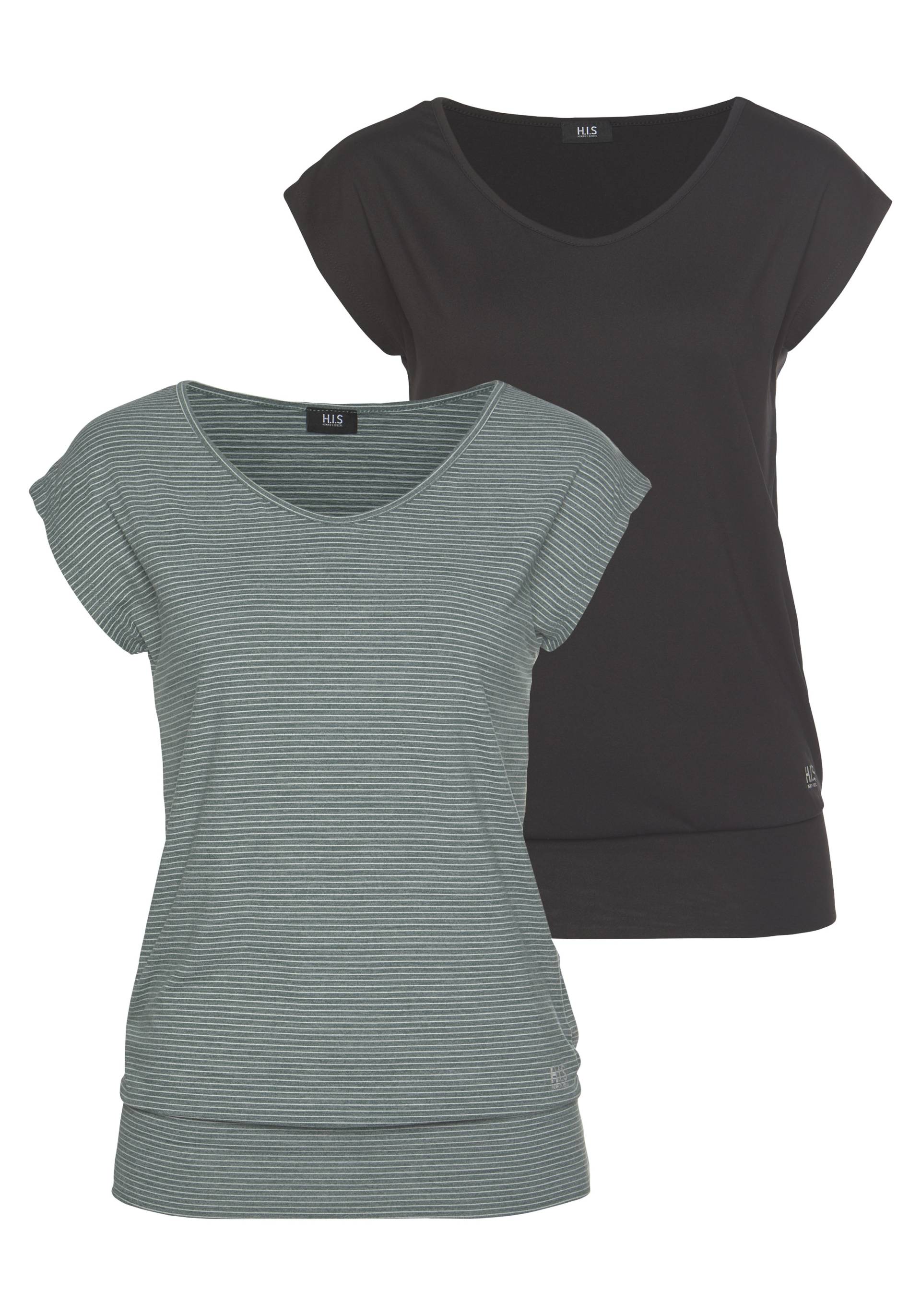 H.I.S Funktionsshirt, (Spar-Set, 2er-Pack), ärmellos, figurfreundlicher Schnitt, ideal für Sport und Wandern von H.I.S