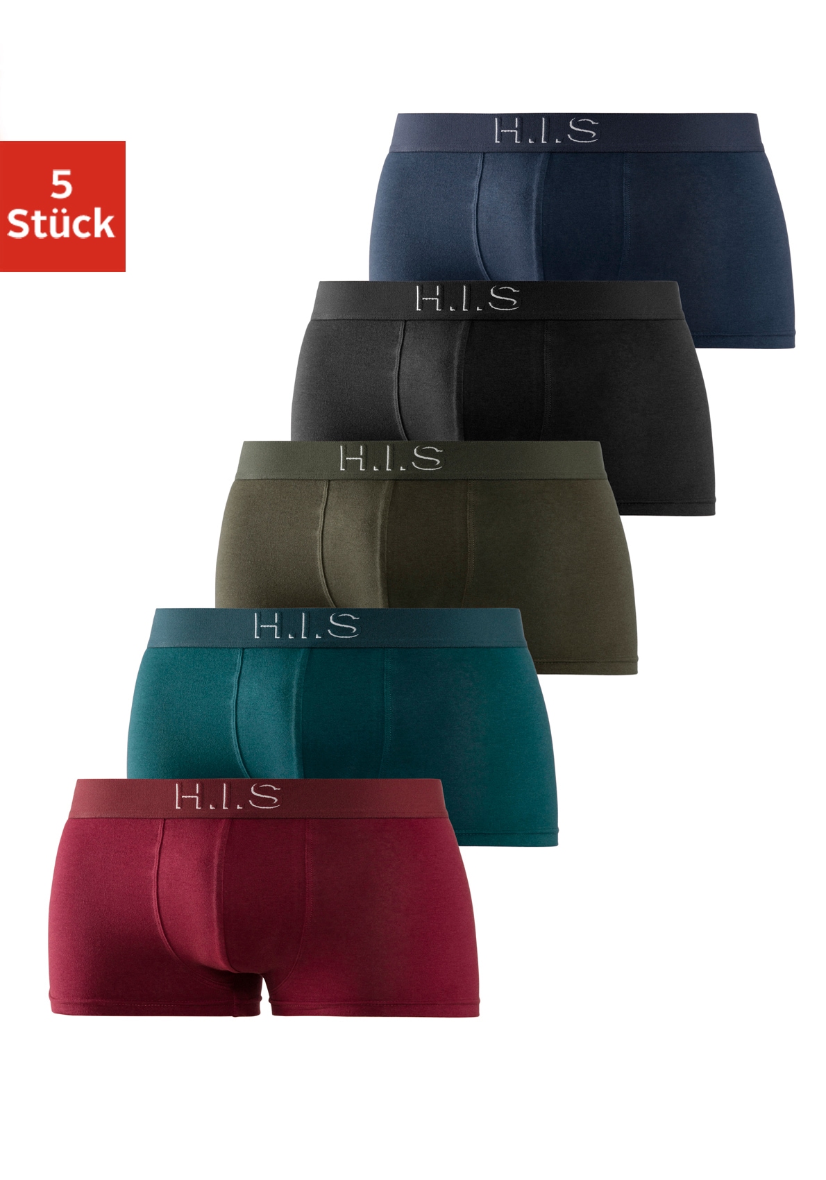 H.I.S Boxershorts, (Packung, 5 St.) von H.I.S