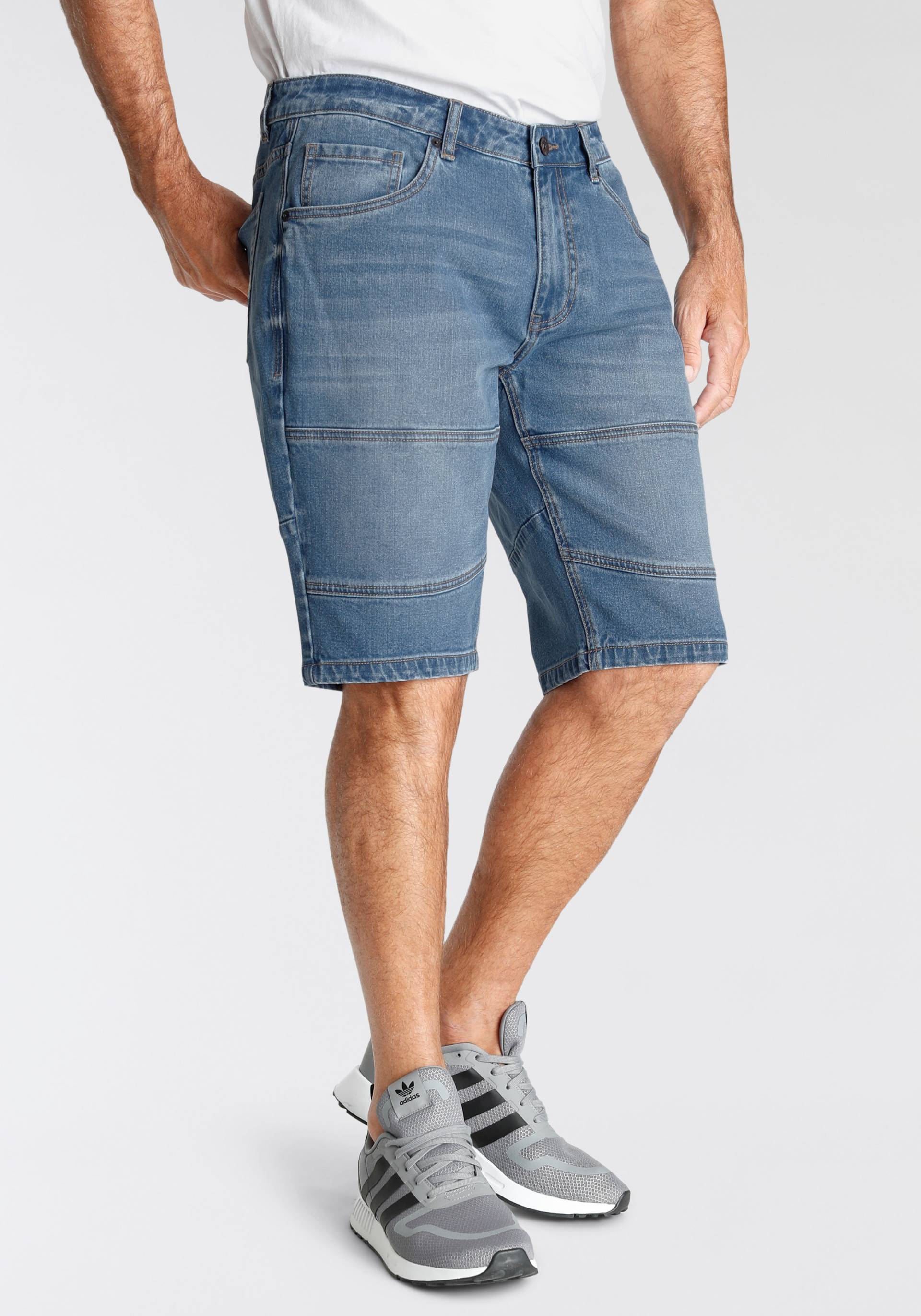 H.I.S Jeansbermudas, Ökologische, wassersparende Produktion durch Ozon Wash von H.I.S