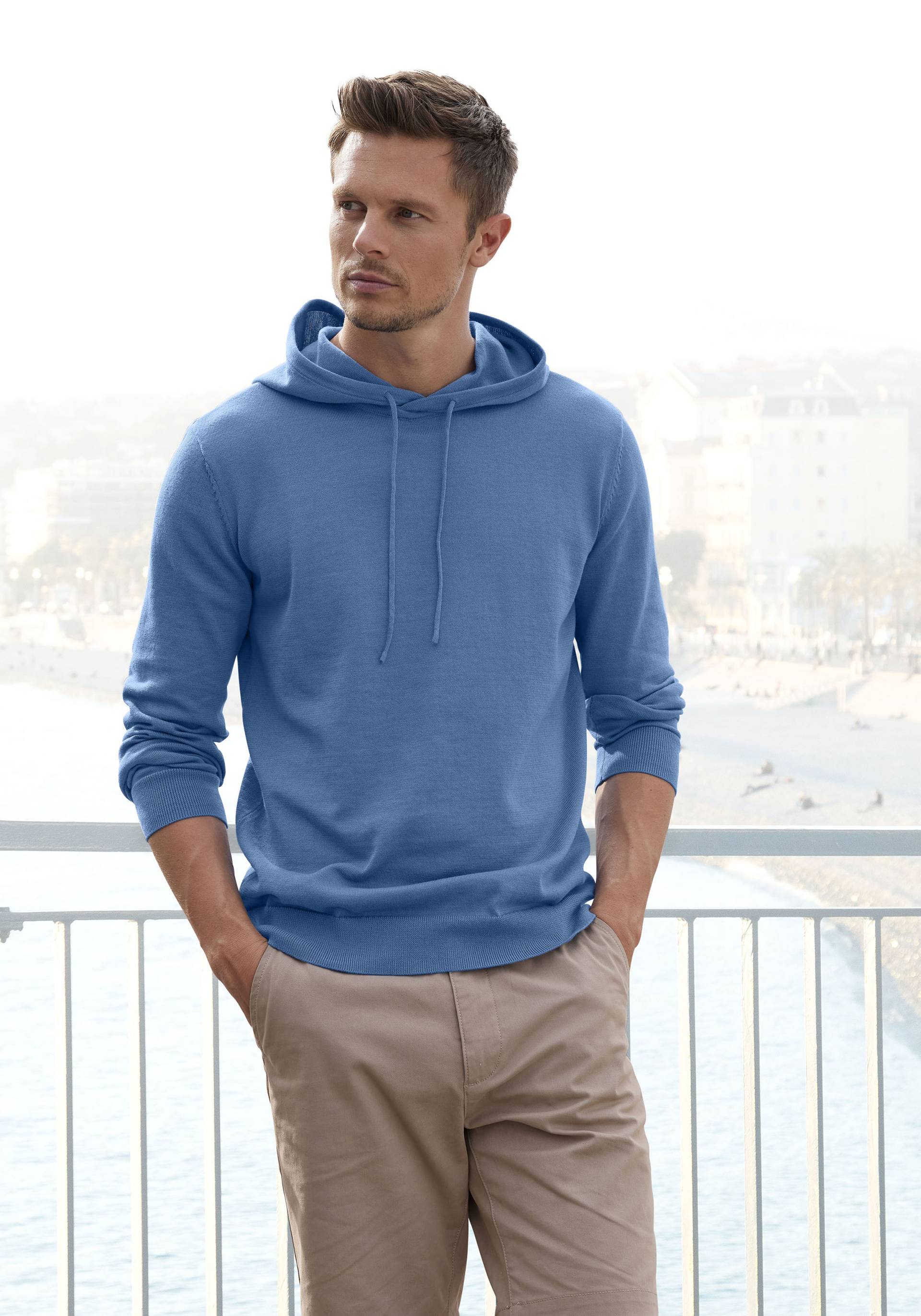 H.I.S Strickpullover »mit Kapuze, Regular Fit,« von H.I.S