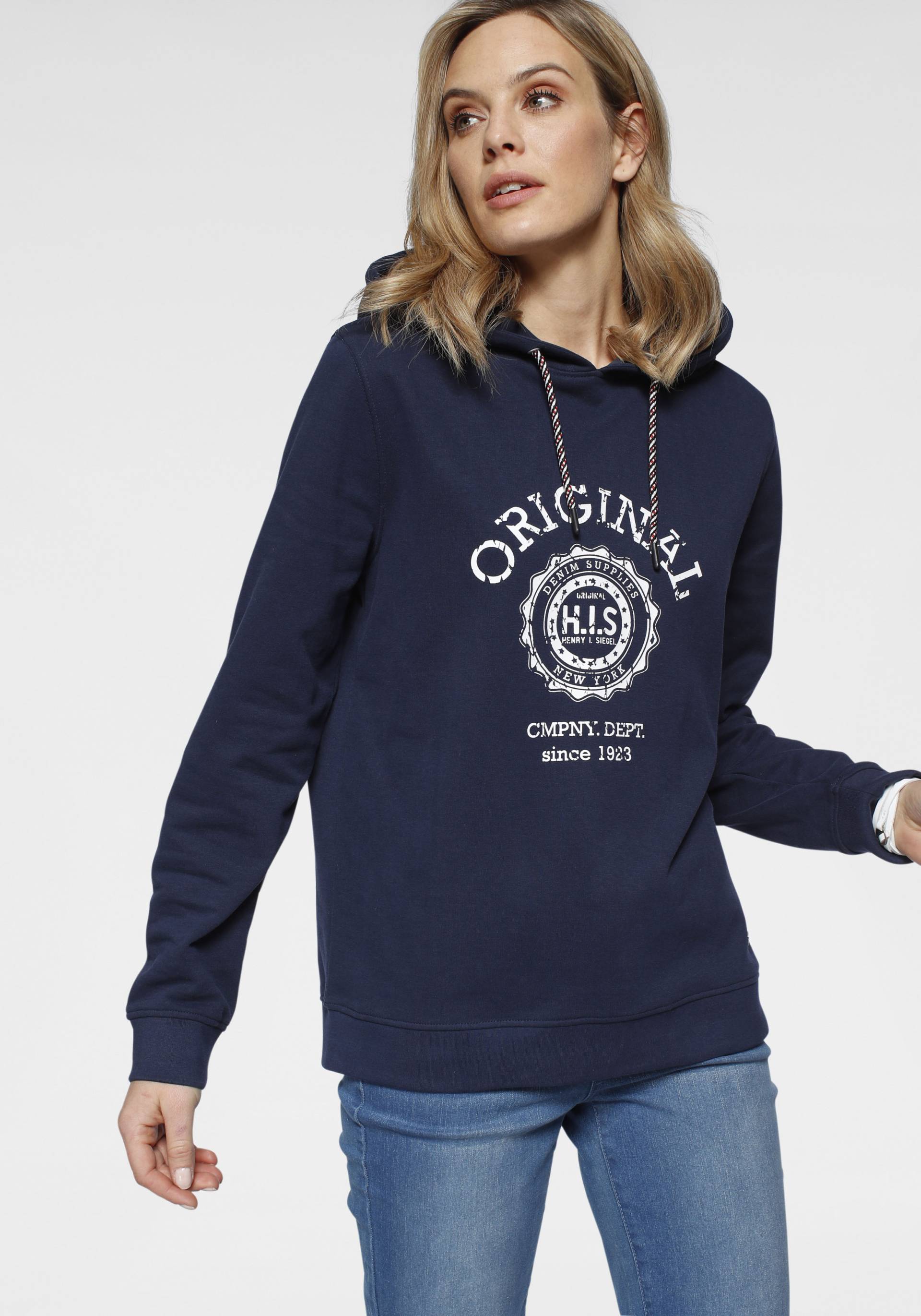 H.I.S Kapuzensweatshirt, mit Retro-print von H.I.S von H.I.S