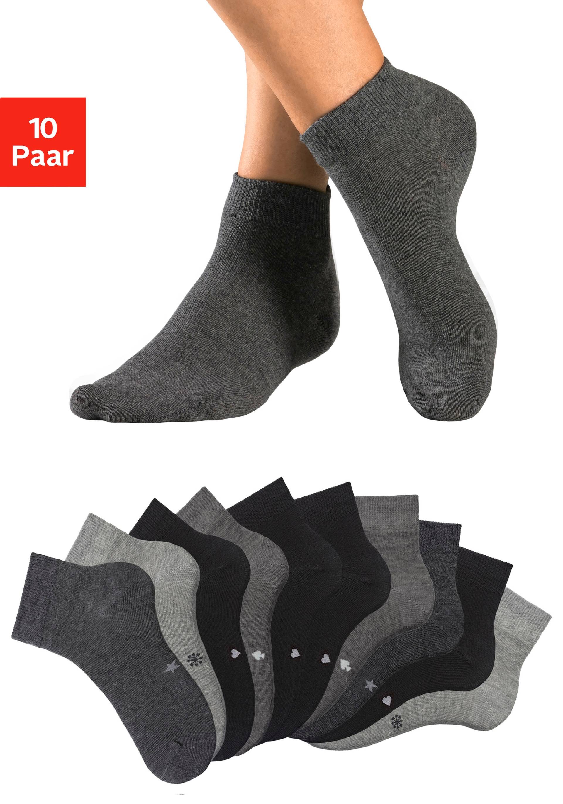 H.I.S Kurzsocken, (Packung, 10 Paar) von H.I.S