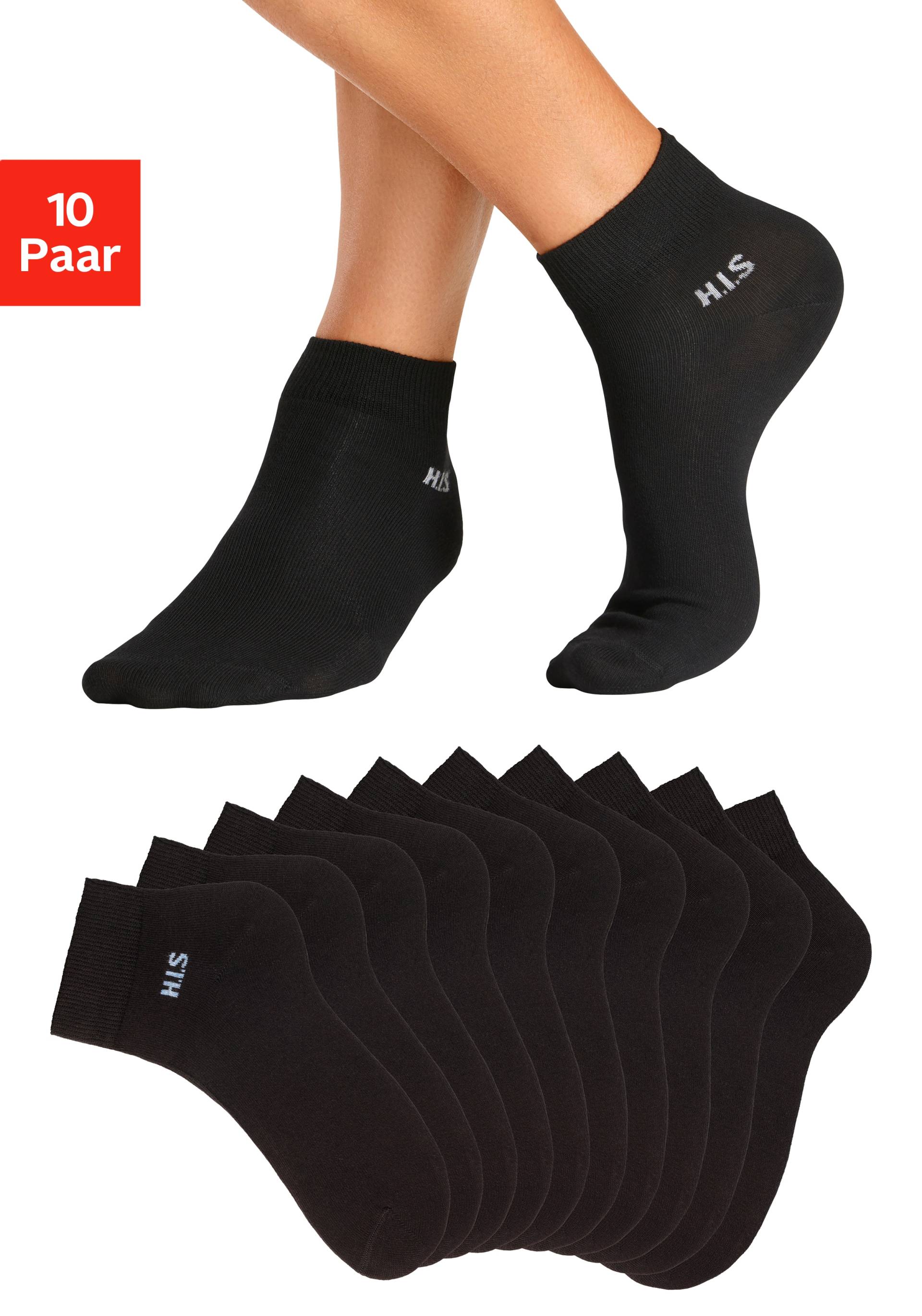 H.I.S Kurzsocken, (Packung, 10 Paar) von H.I.S