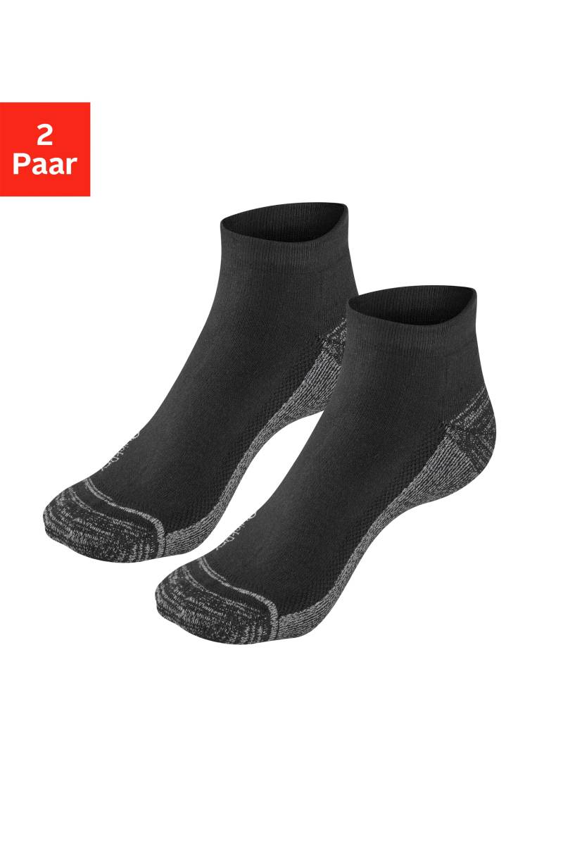H.I.S Kurzsocken, (Packung, 2 Paar), Gepolsterte Golfsocken schnelltrocknend von H.I.S