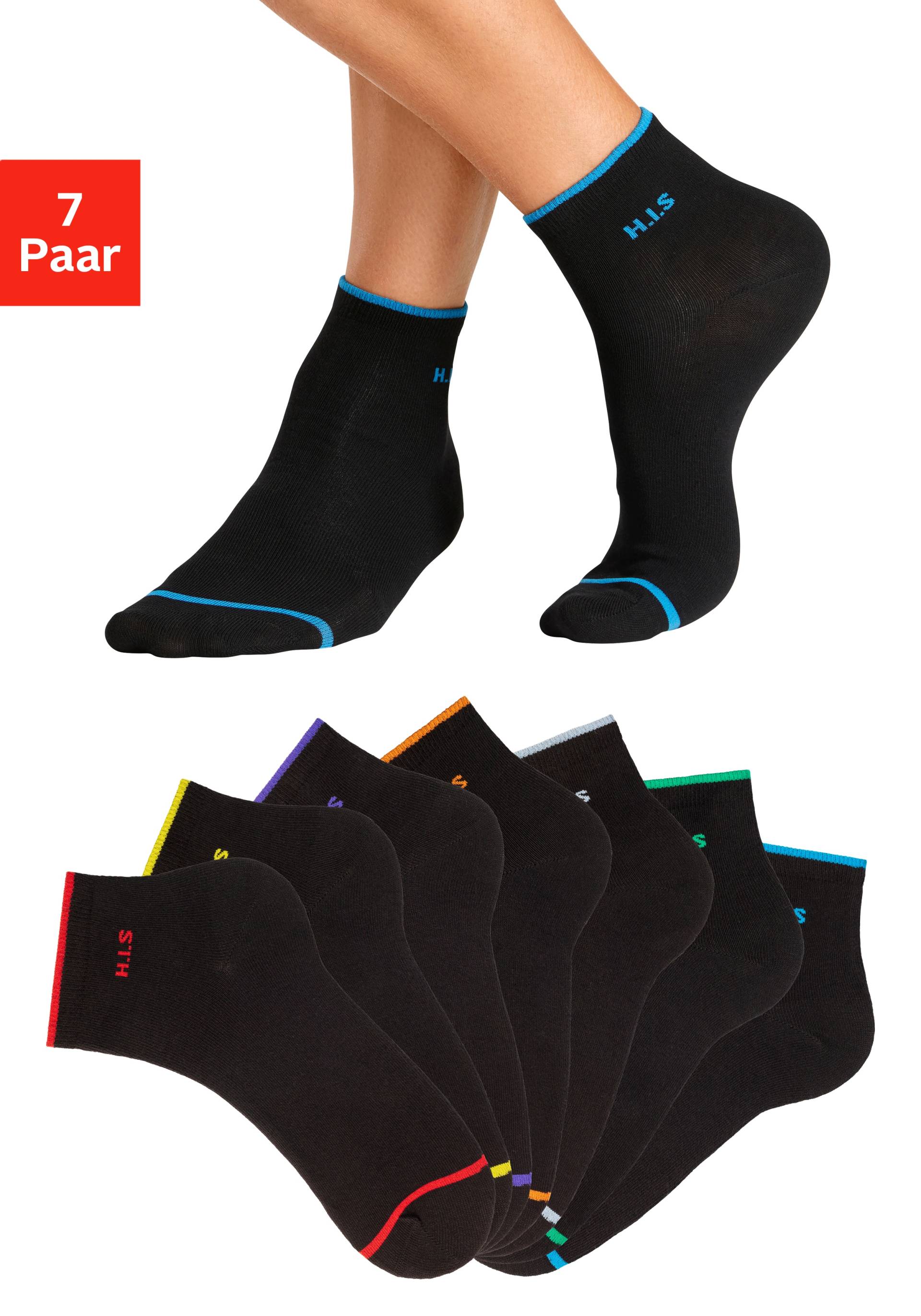 H.I.S Kurzsocken, (Packung, 7 Paar) von H.I.S