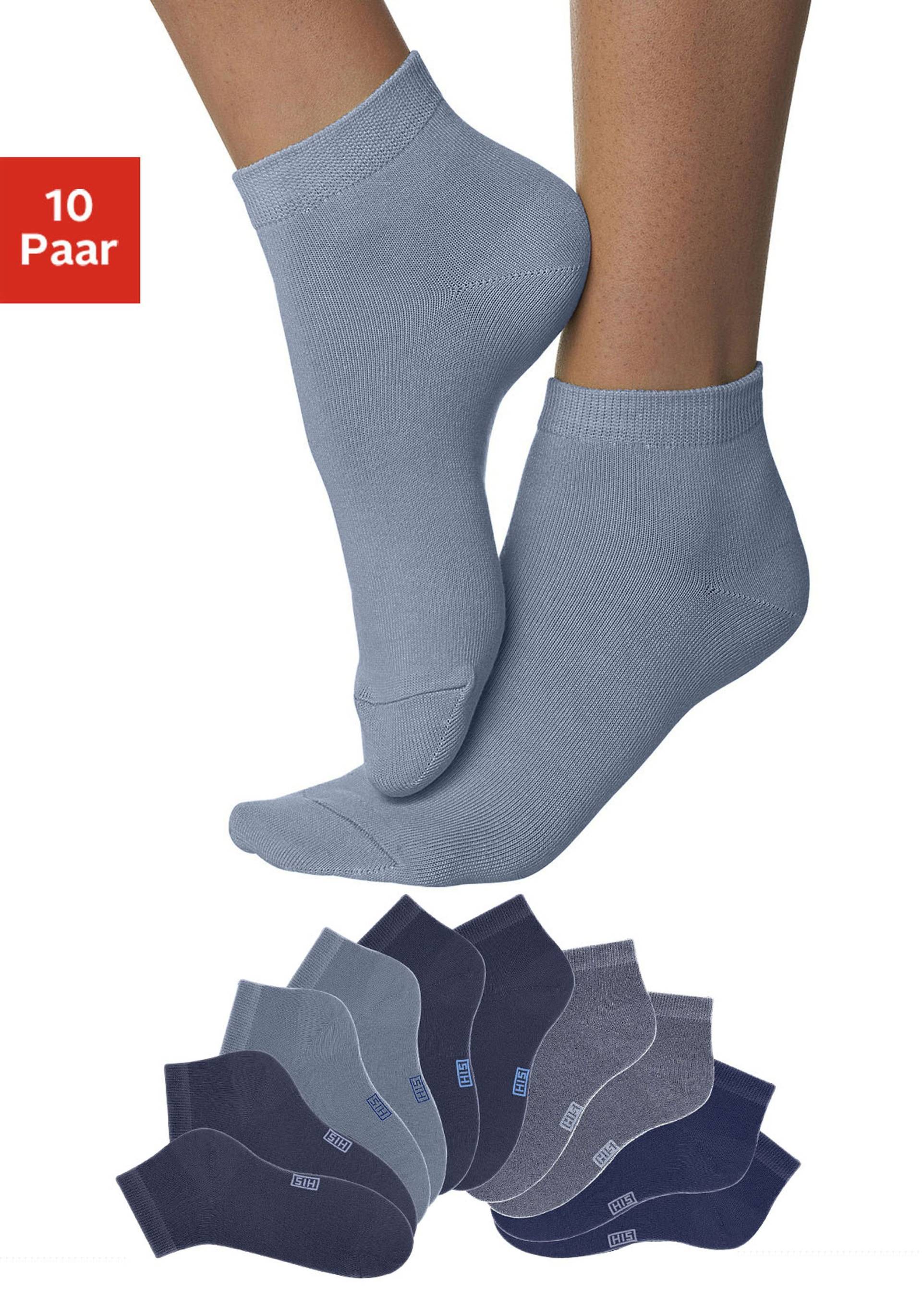 H.I.S Kurzsocken, (Set, 10 Paar) von H.I.S