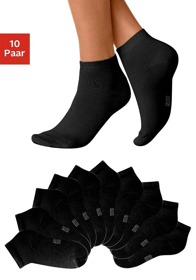 H.I.S Kurzsocken, (Set, 10 Paar) von H.I.S