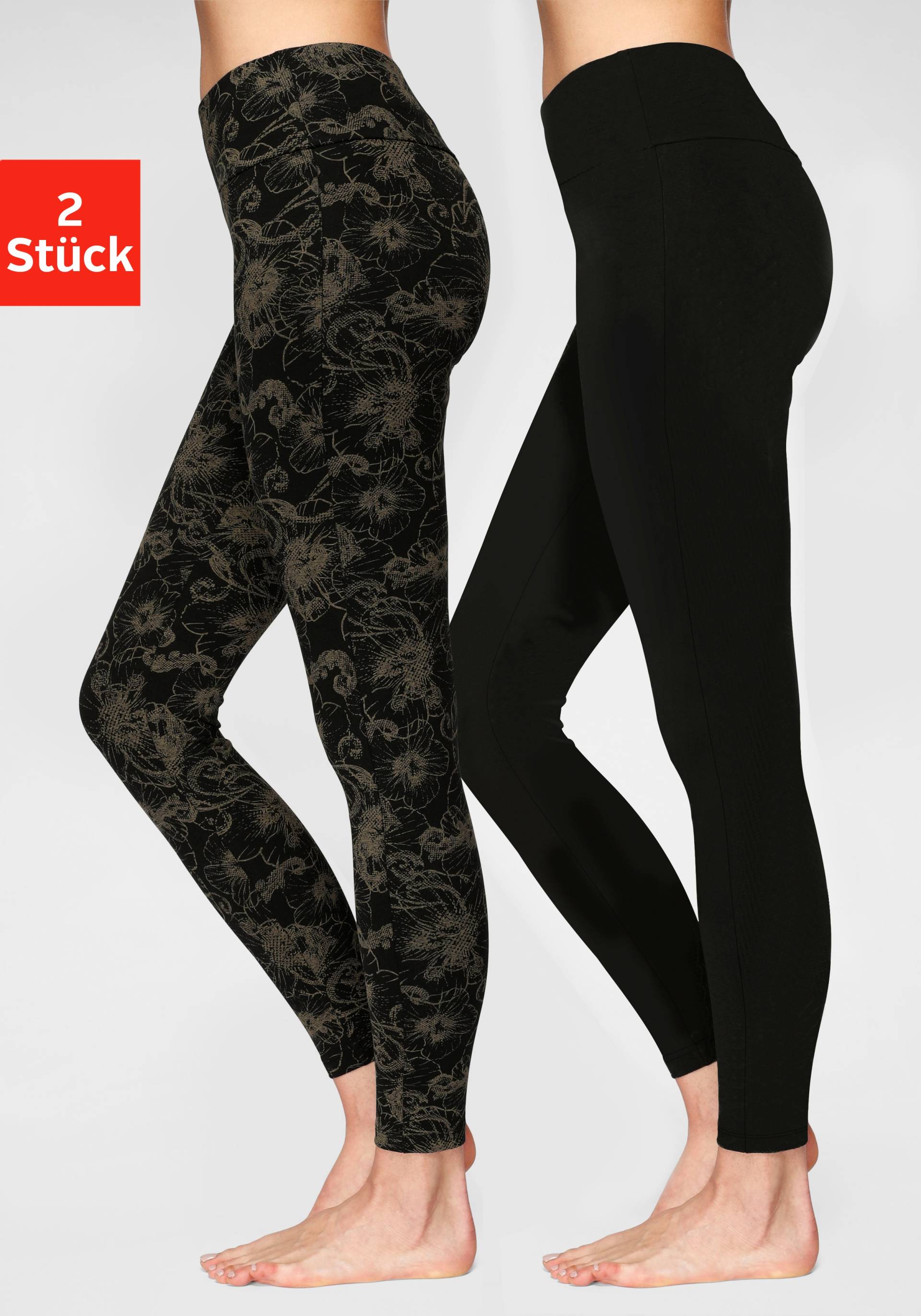 H.I.S Leggings, (2er-Pack) von H.I.S