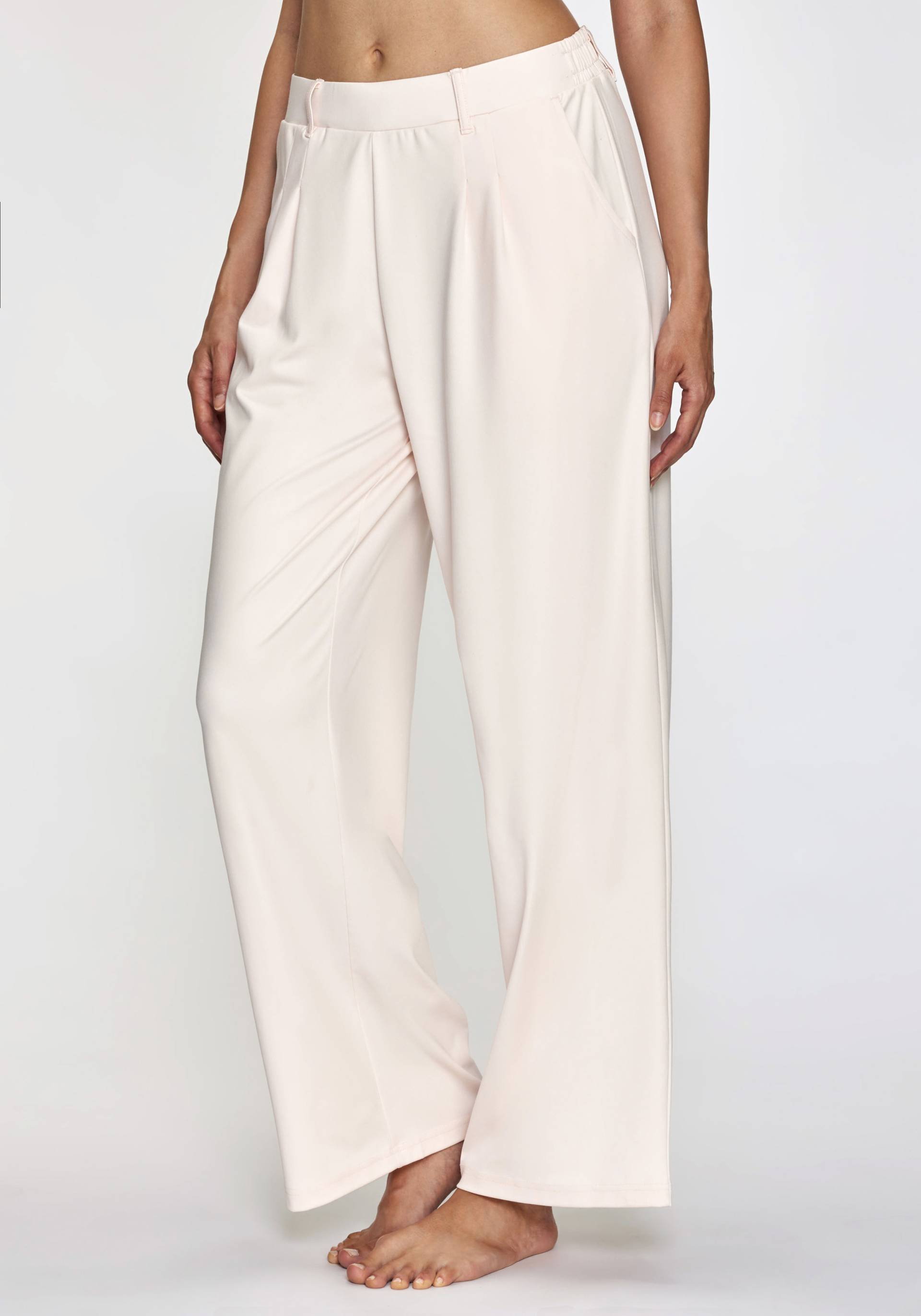 H.I.S Palazzohose, mit weitem Bein und kleinen Falten am Bündchen, Loungewear von H.I.S