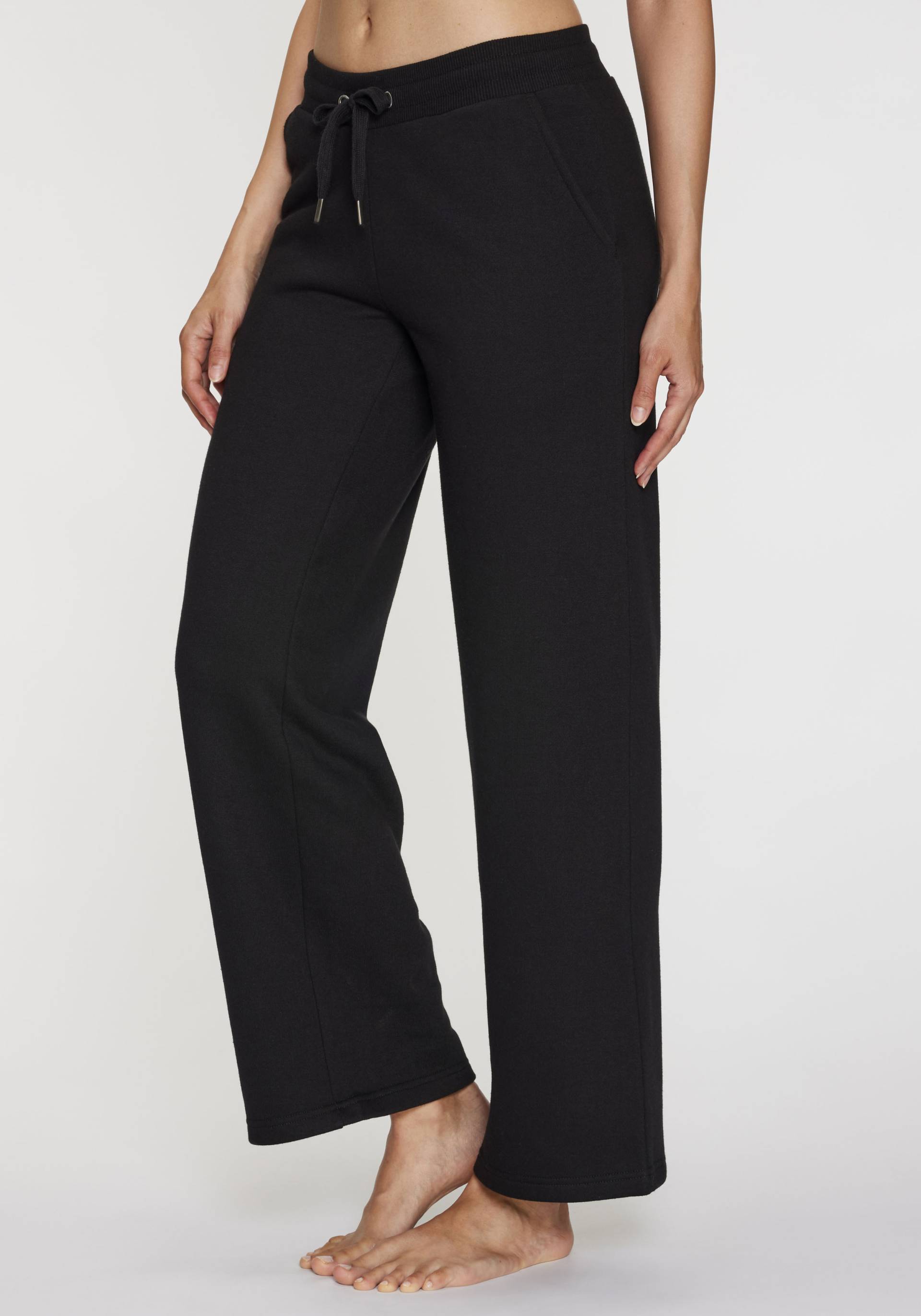 H.I.S Relaxhose, mit weitem Bein und aus ultraweicher Sweatqualität, Loungewear H.I.S Relaxhose, mit weitem Bein und aus ultraweicher Sweatqualität, Loungewear von H.I.S