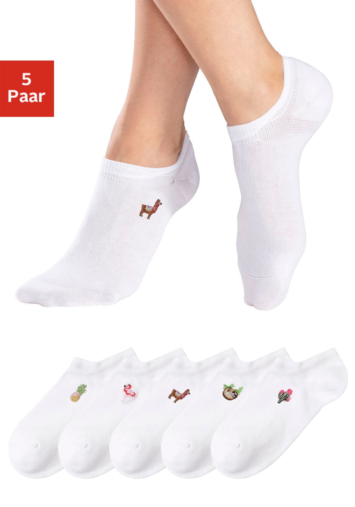 H.I.S Sneakersocken, (Set, 5 Paar) von H.I.S