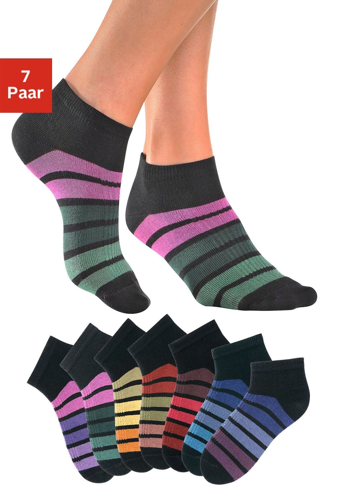 H.I.S Sneakersocken, (Set, 7 Paar) von H.I.S