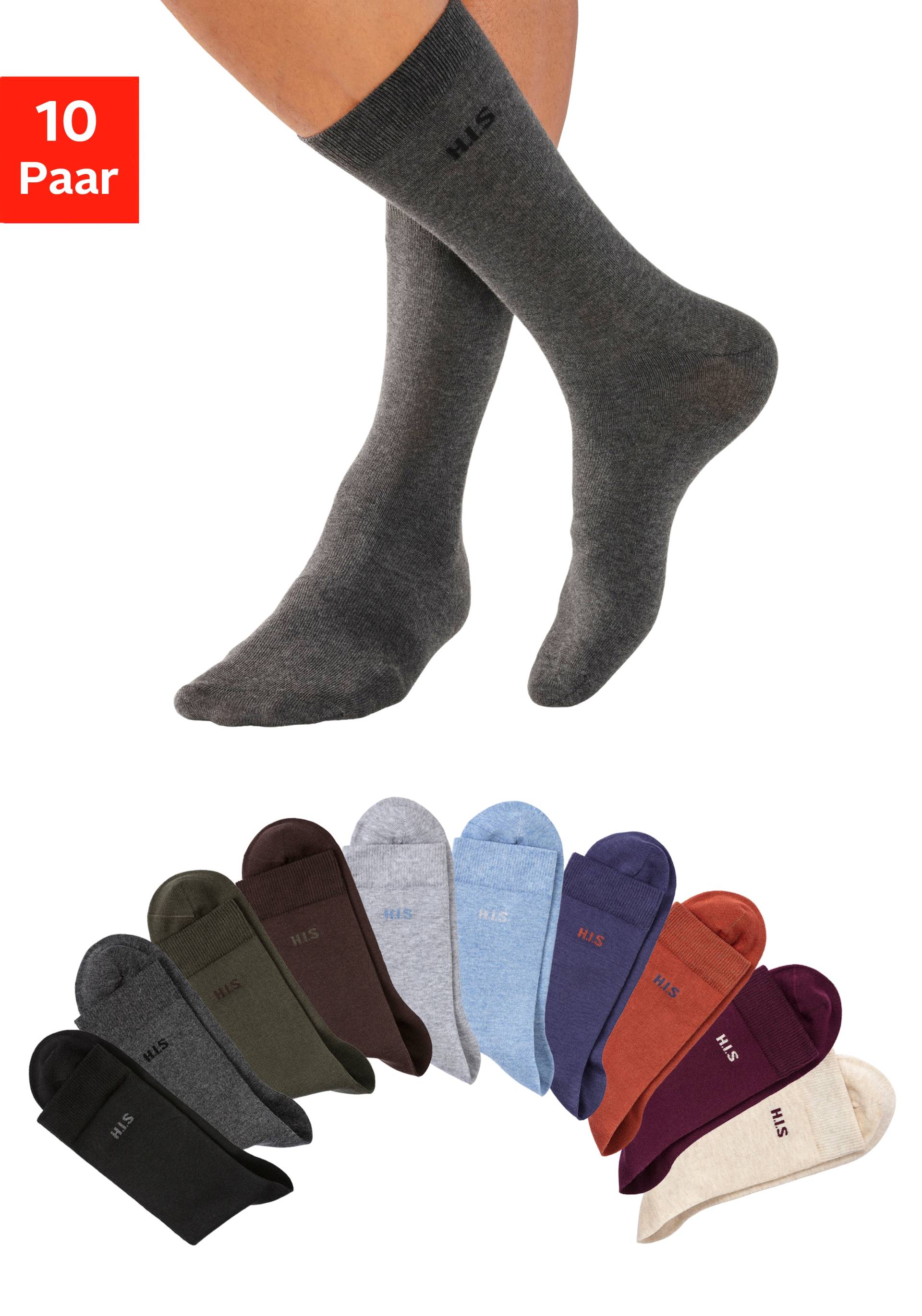 H.I.S Socken, (Packung, 10 Paar) von H.I.S