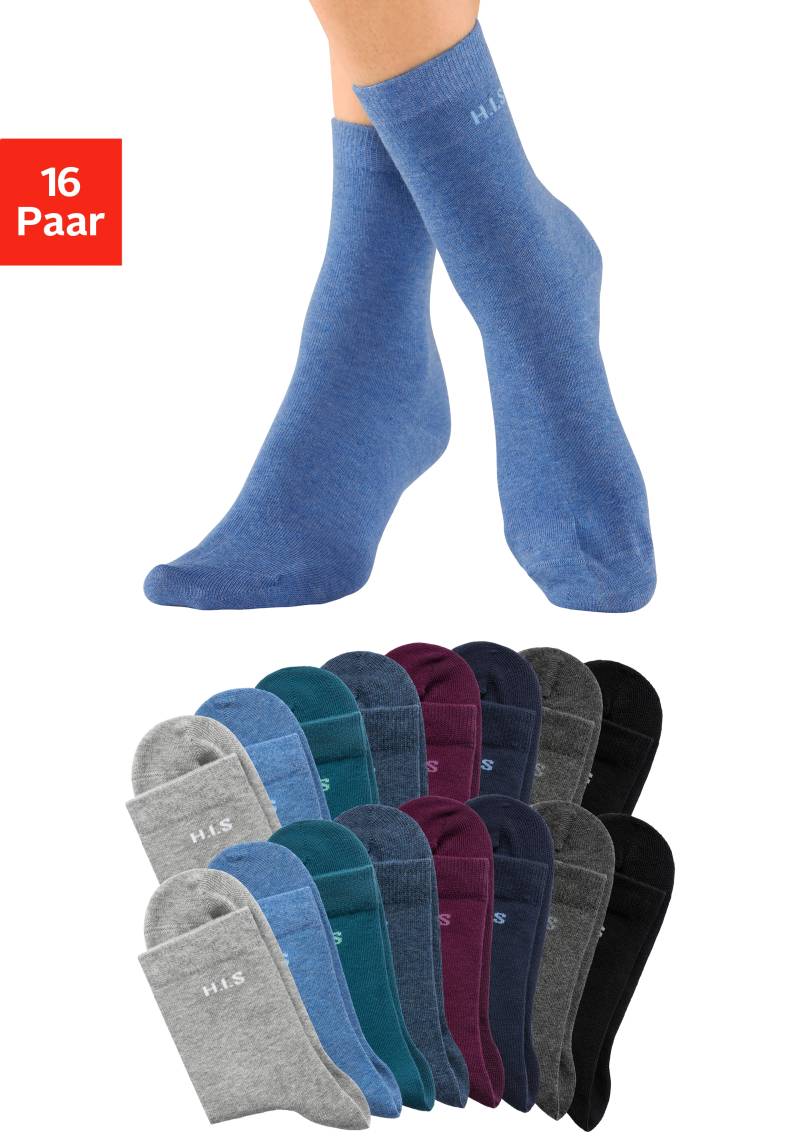 H.I.S Socken, (16 Paar) von H.I.S