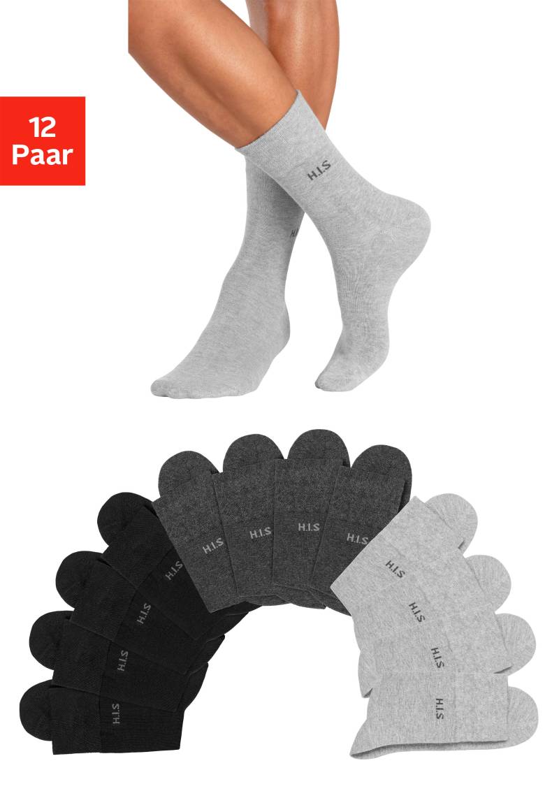 H.I.S Socken, (Packung, 12 Paar) von H.I.S