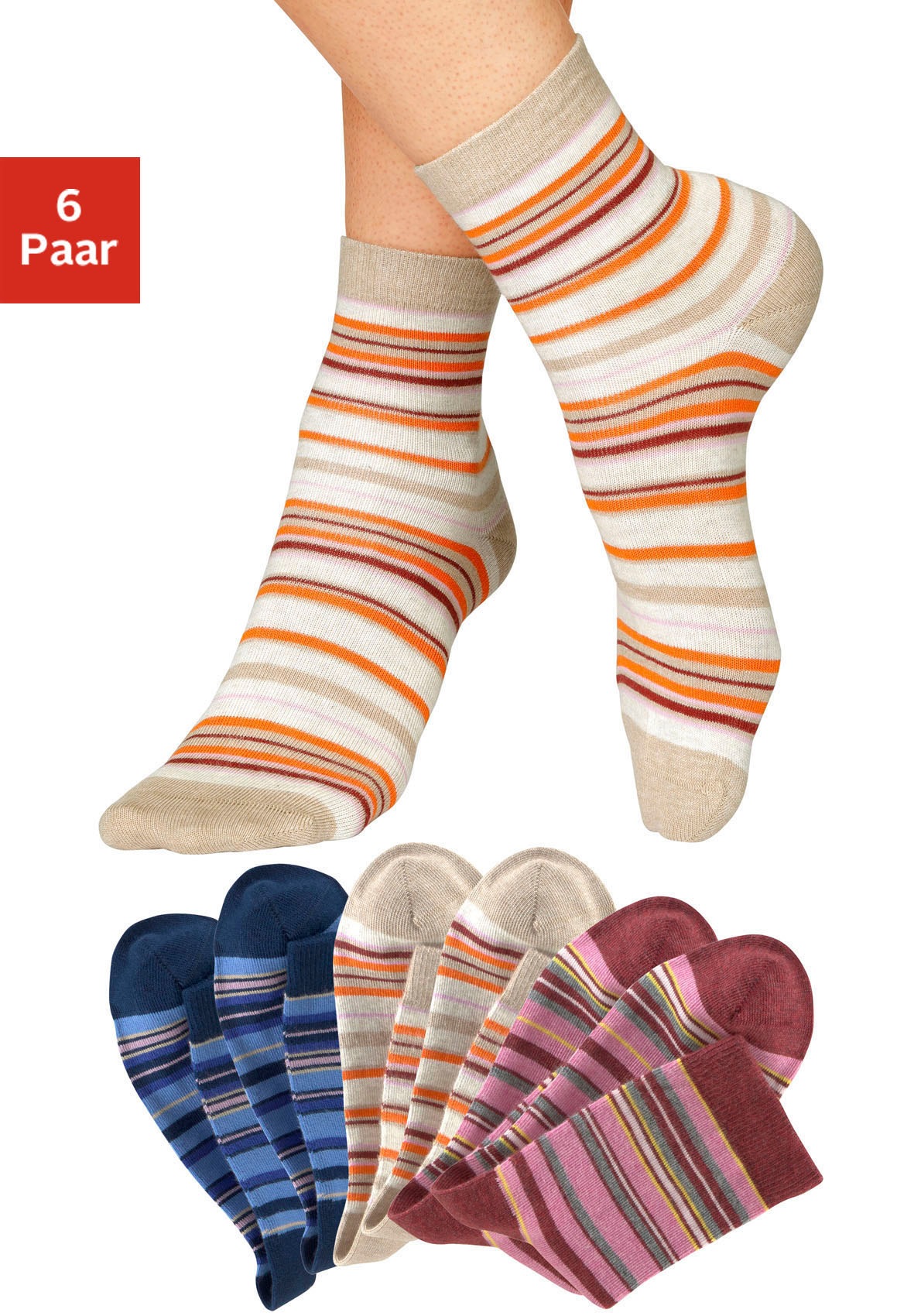 H.I.S Socken, (Set, 6 Paar) von H.I.S