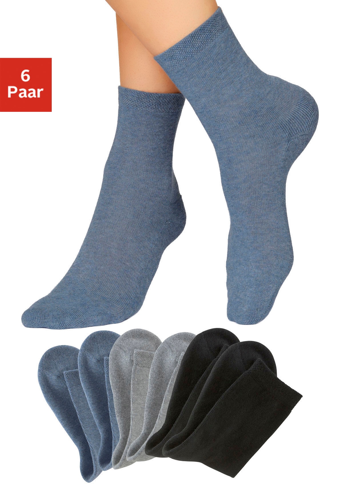 H.I.S Socken, (Set, 6 Paar) von H.I.S