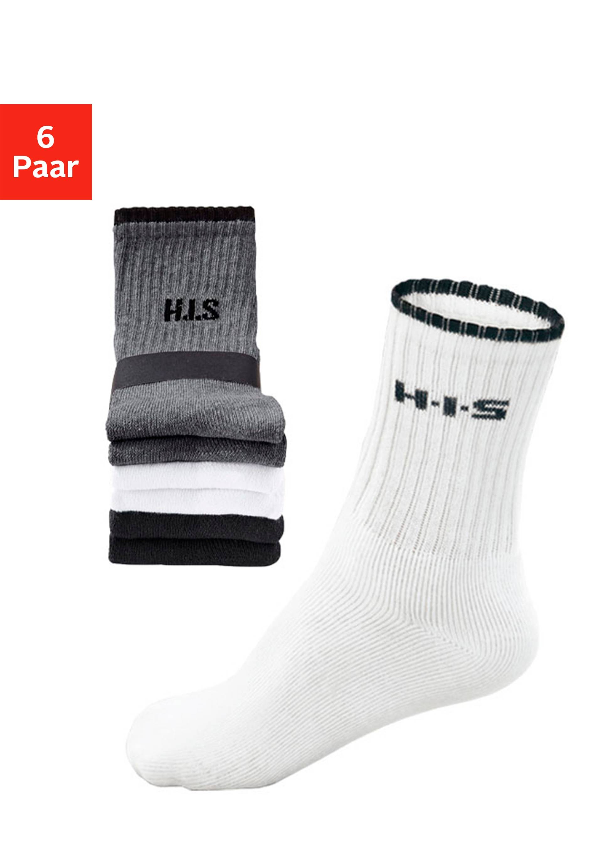 H.I.S Sportsocken, (Packung, 6 Paar) von H.I.S