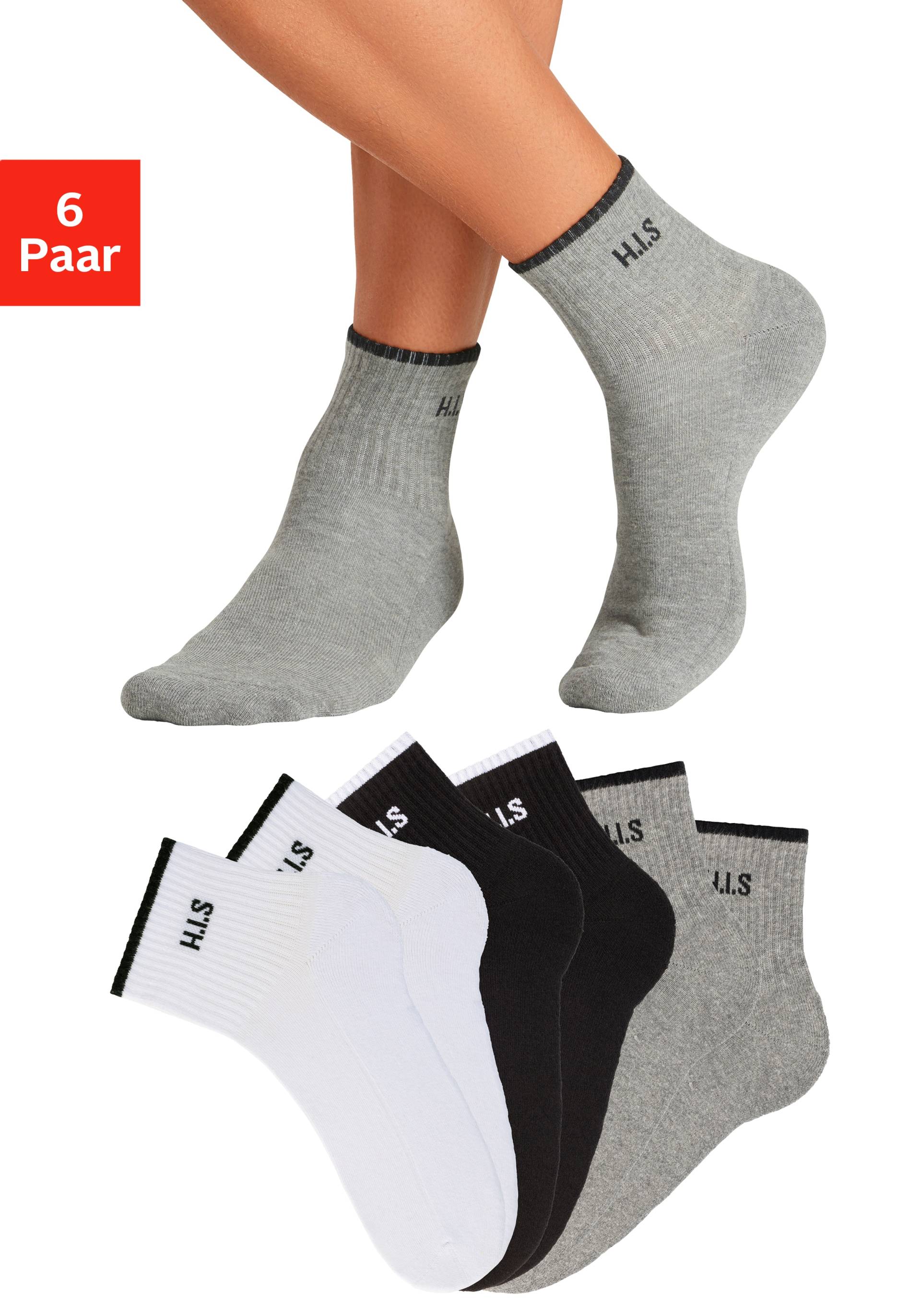 H.I.S Sportsocken »Kurzsocken«, (Packung, 6 Paar) von H.I.S