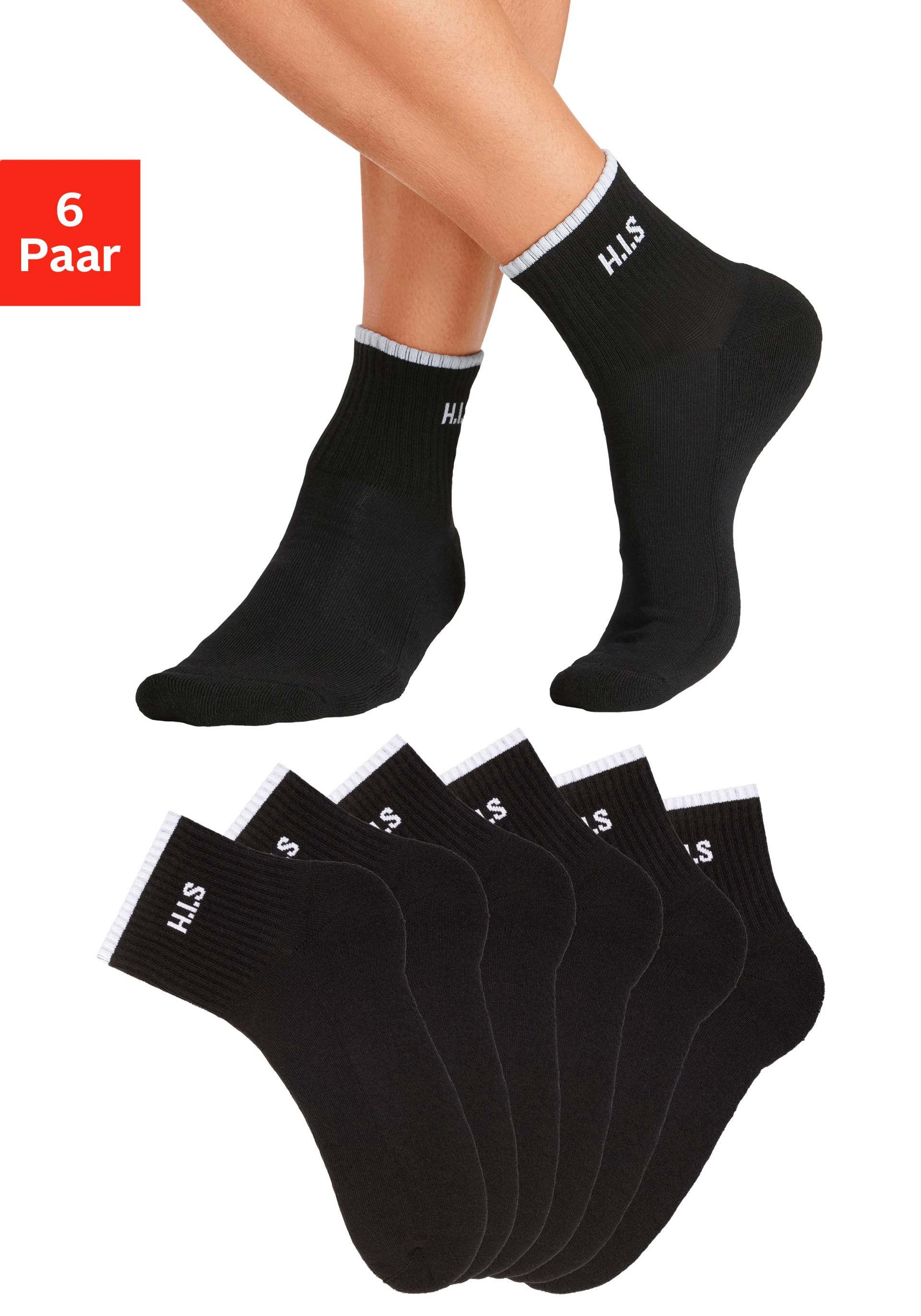 H.I.S Sportsocken »Kurzsocken«, (Packung, 6 Paar) von H.I.S