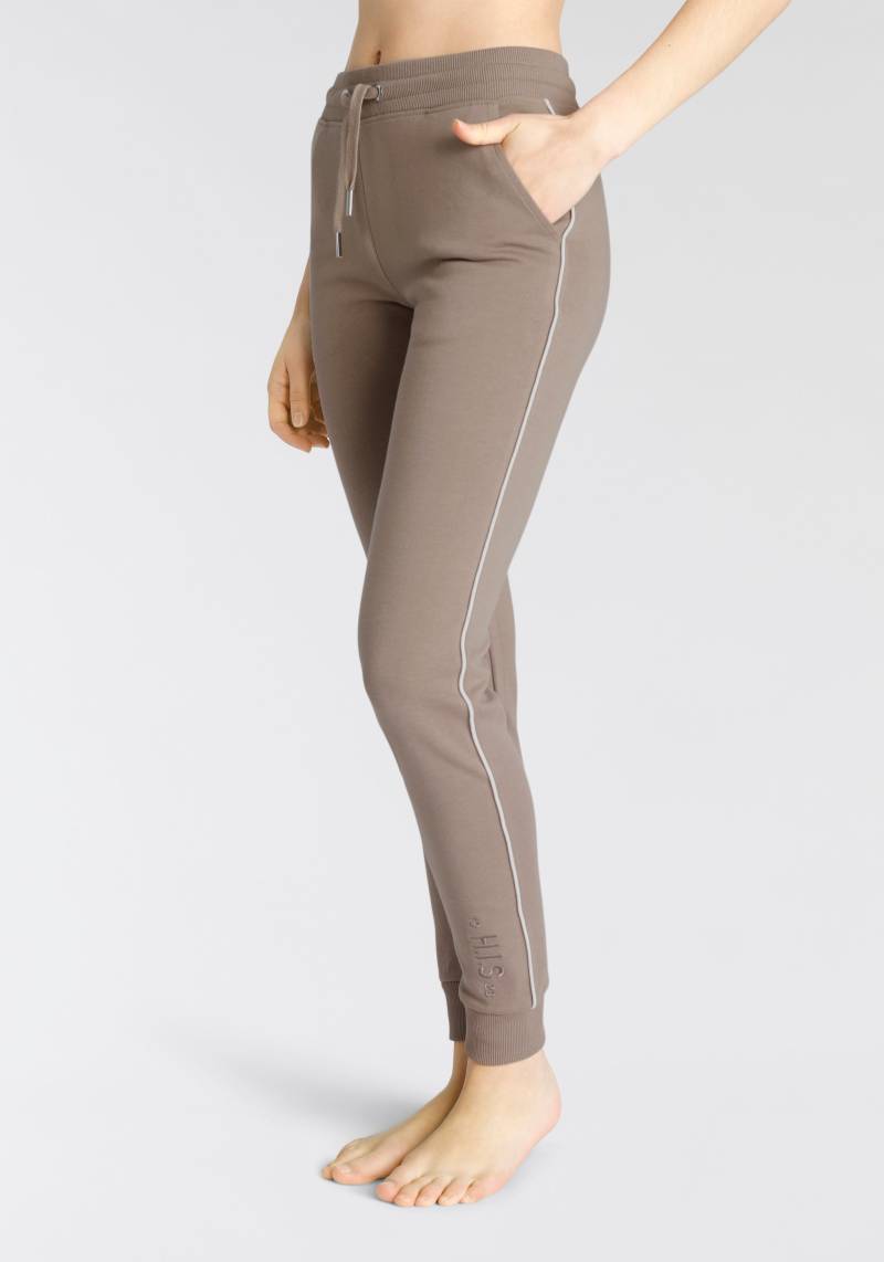 H.I.S Sweathose, mit seitlichem Piping und Taschen, Loungeanzug von H.I.S