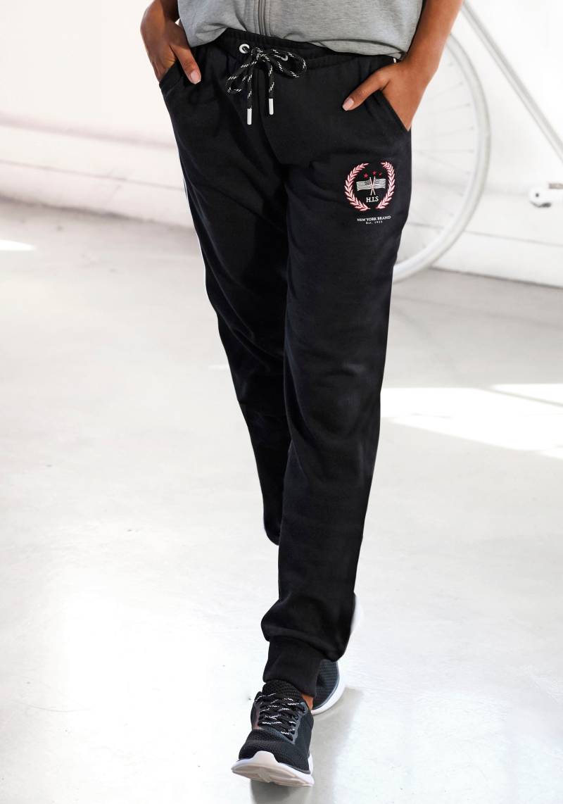 H.I.S Sweatpants, mit Logostickerei und Print, Loungeanzug von H.I.S