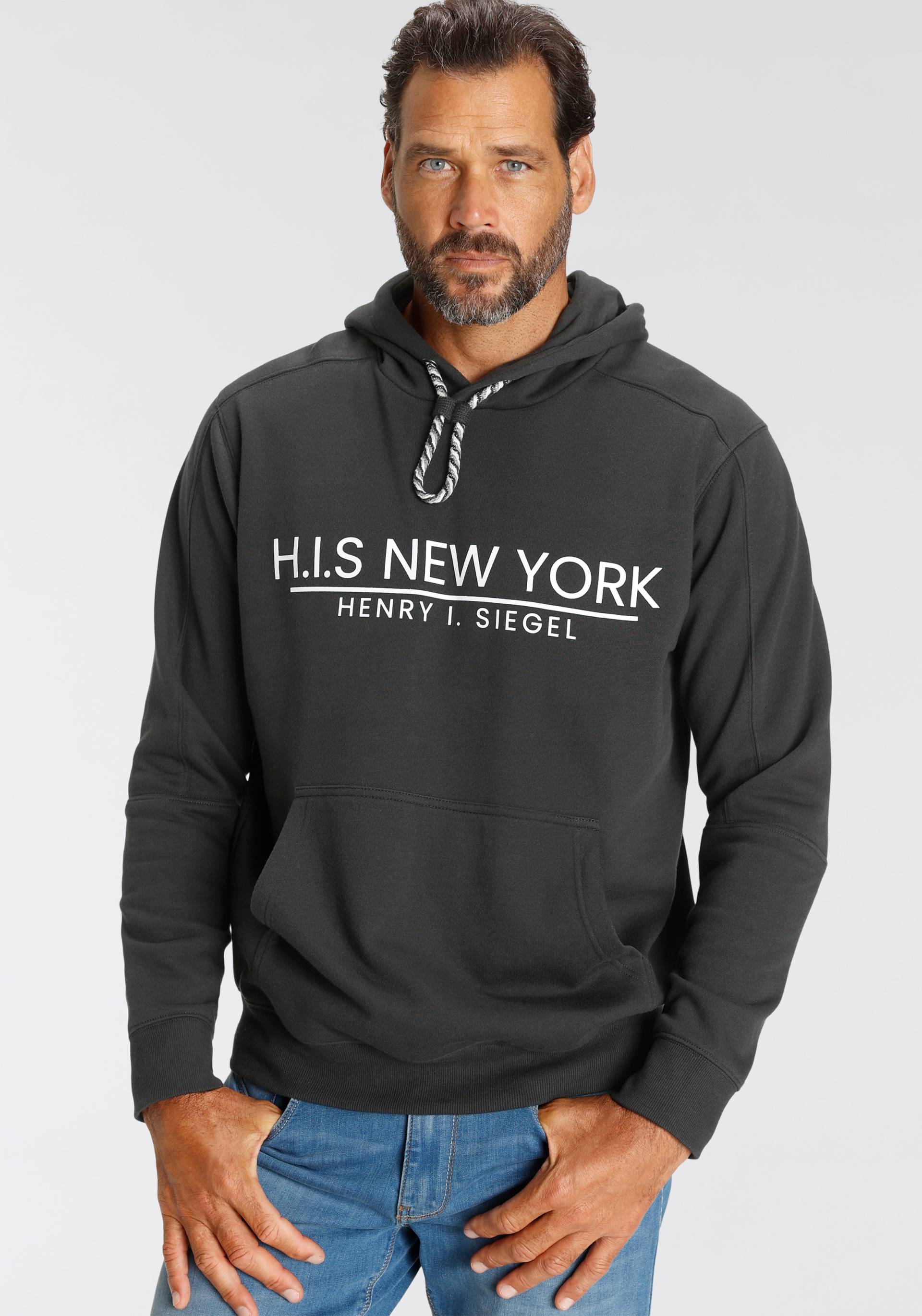 H.I.S Sweatshirt, mit mehrfarbiger Kordel von H.I.S