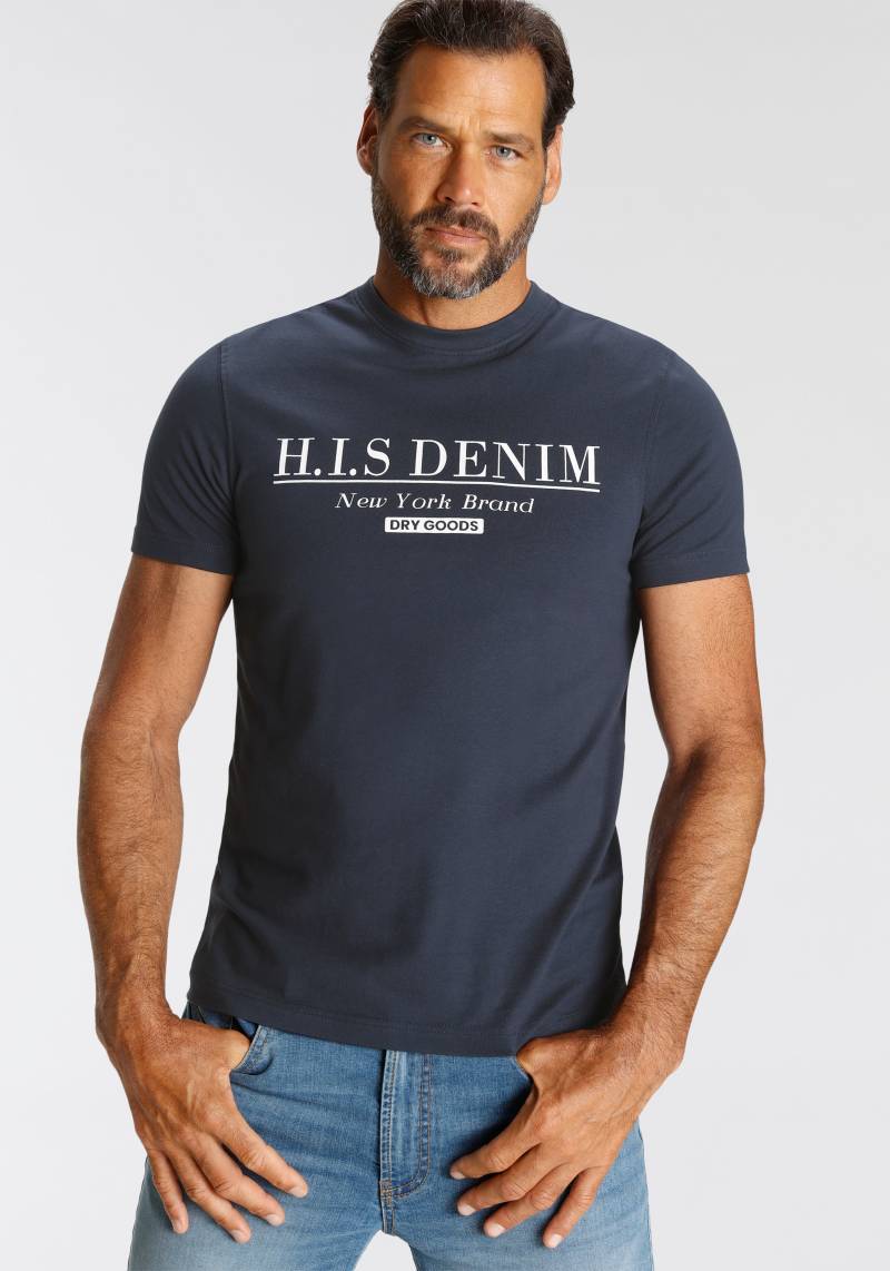 H.I.S T-Shirt, mit Logo-Print vorne von H.I.S