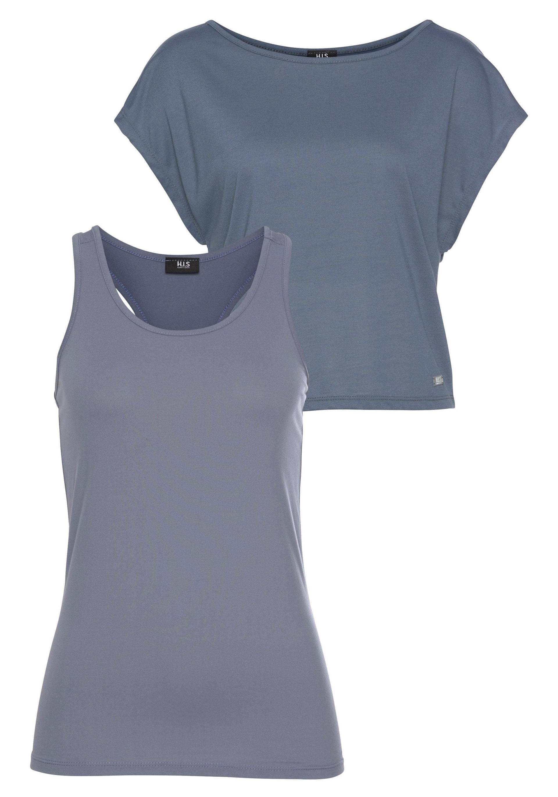 H.I.S Trainingsshirt »2-tlg. Set: Shirt & Top«, (Set) von H.I.S