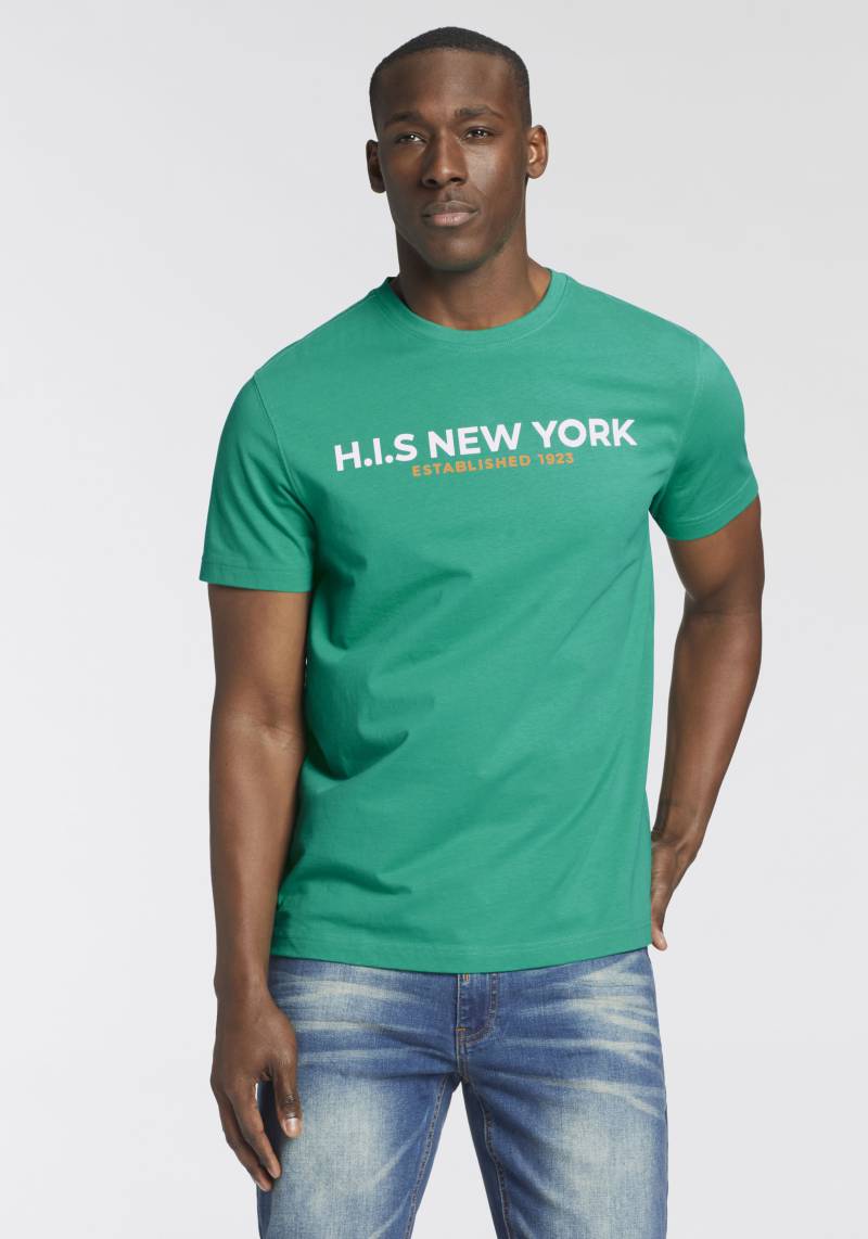 H.I.S T-Shirt, Mit grossem Frontprint von H.I.S