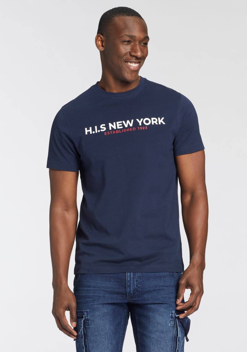 H.I.S T-Shirt, Mit grossem Frontprint von H.I.S