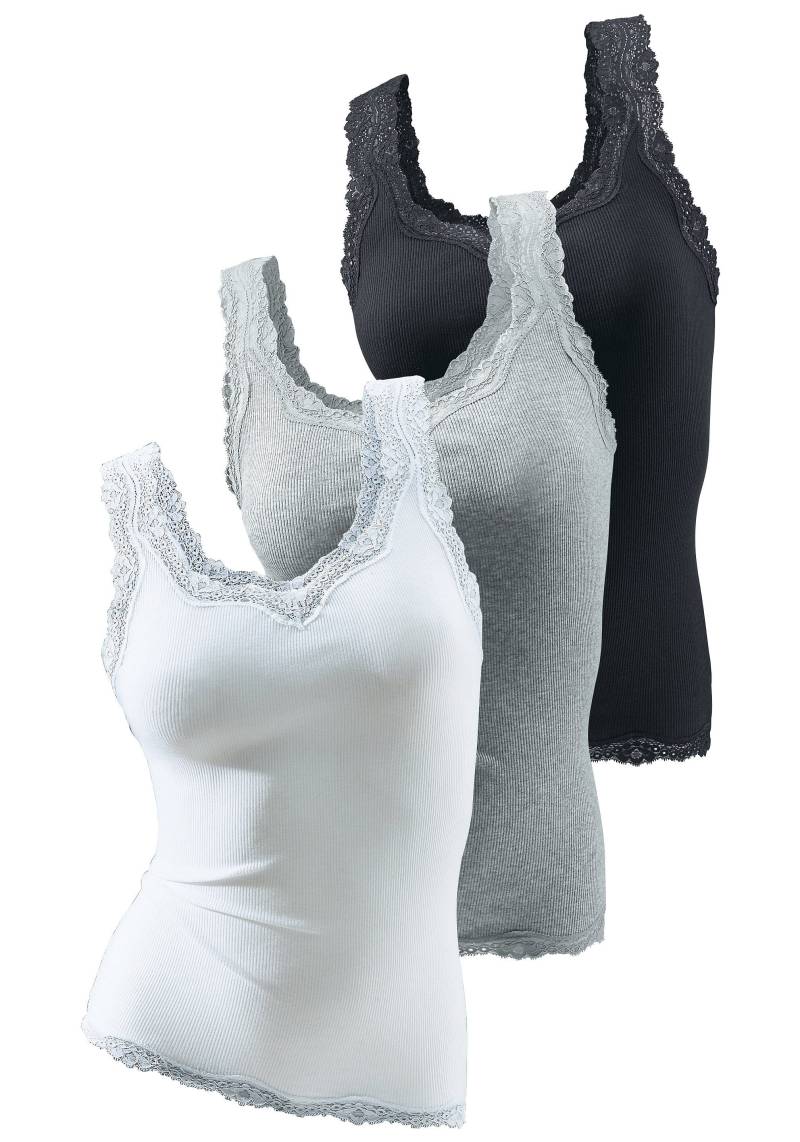 H.I.S Tanktop, (3er-Pack) von H.I.S