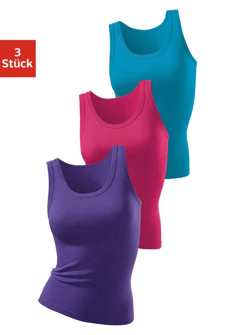 H.I.S Tanktop, (Packung, 3er-Pack) von H.I.S