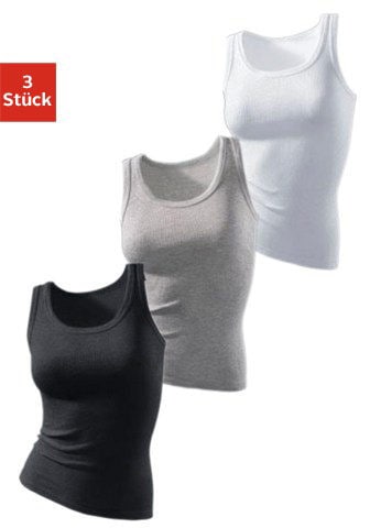 H.I.S Tanktop, (Packung, 3er-Pack) von H.I.S