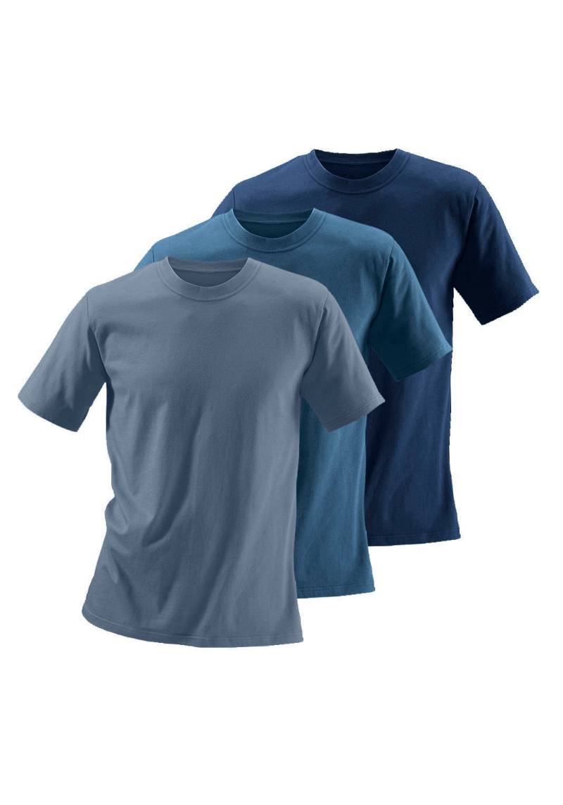 H.I.S T-Shirt, (Packung, 3 tlg.), aus Baumwolle perfekt als Unterziehshirt von H.I.S