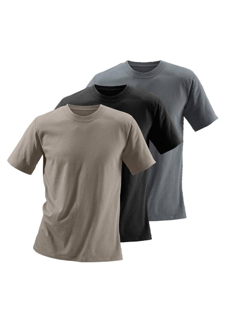 H.I.S T-Shirt, (Packung, 3 tlg.), aus Baumwolle perfekt als Unterziehshirt von H.I.S