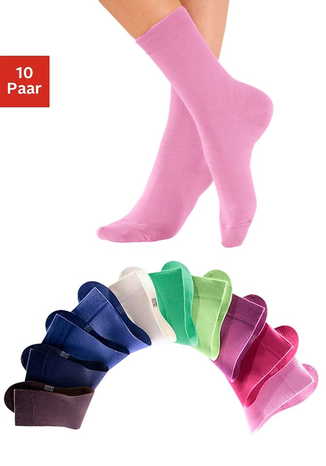 H.I.S Freizeitsocken, (Set, 10 Paar) von H.I.S