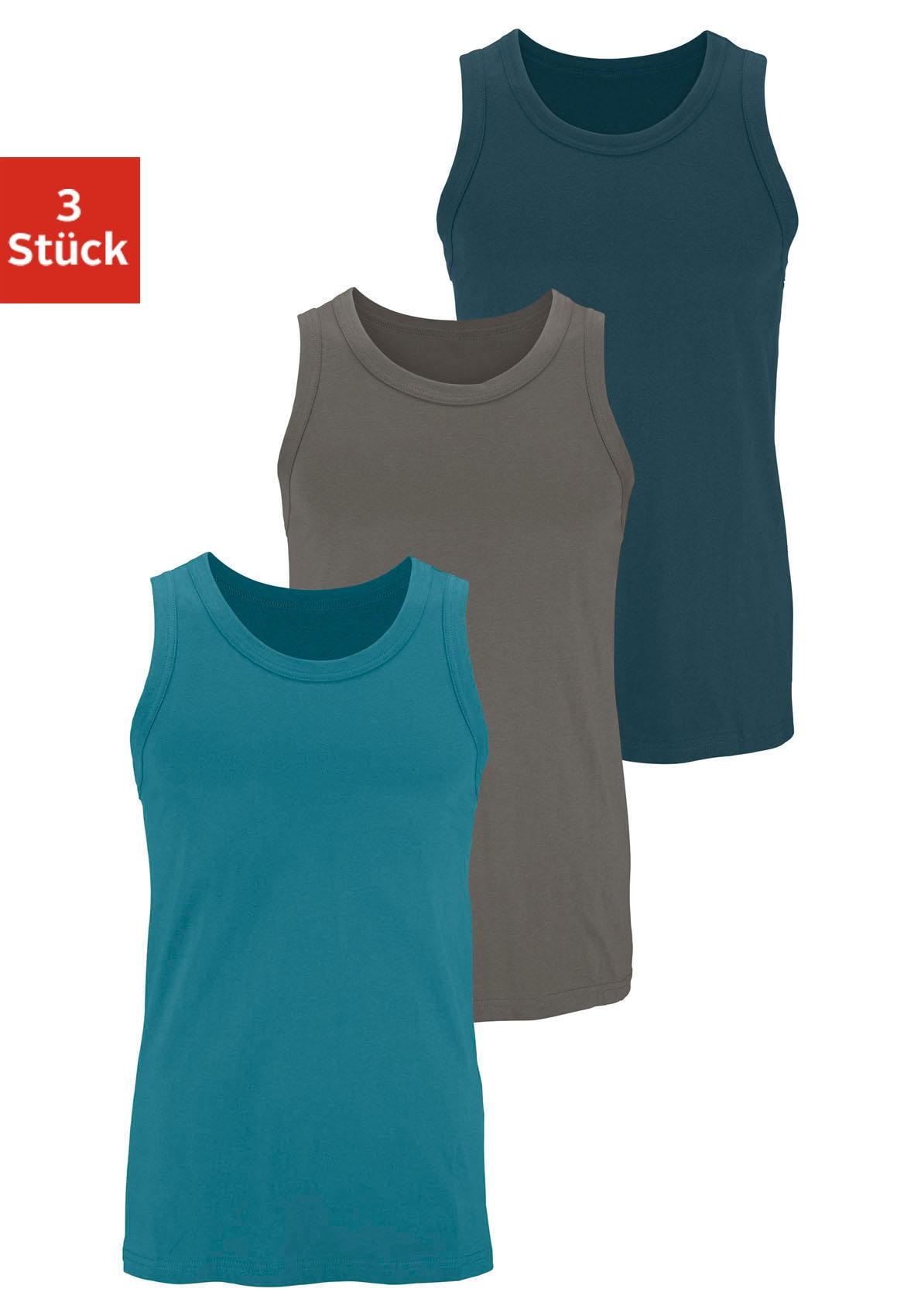 H.I.S Tanktop, (Packung, 3 tlg.) von H.I.S