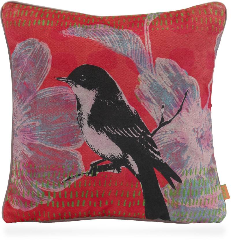 H.O.C.K. Dekokissen »Lieblingstiere Vogel«, Wendekissenhülle mit Füllung, 1 Stück von H.O.C.K.