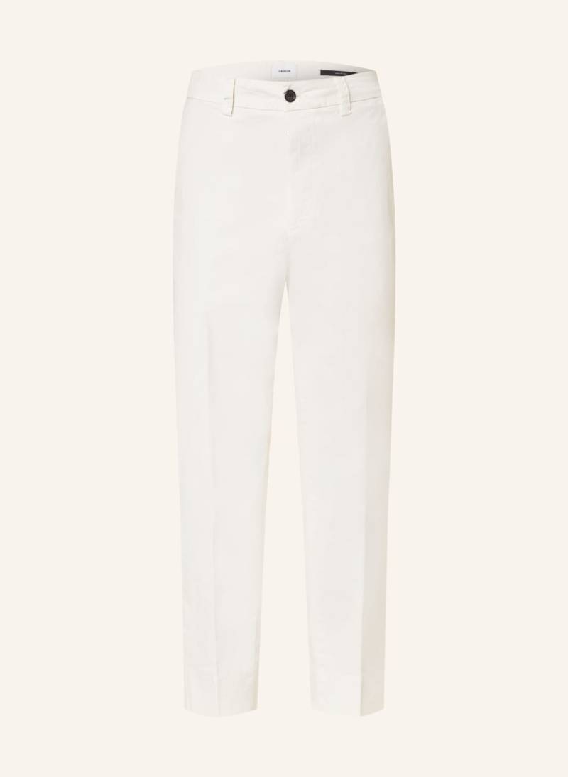 Haikure Chino Mason Army Extra Slim Fit weiss von HAIKURE