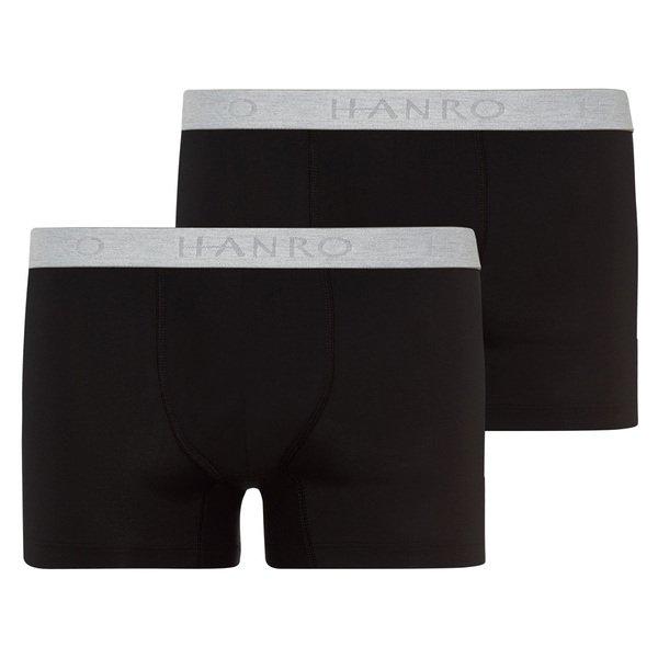 2er Pack Cotton Essentials - Retro Short Pant Herren Schwarz XL von HANRO