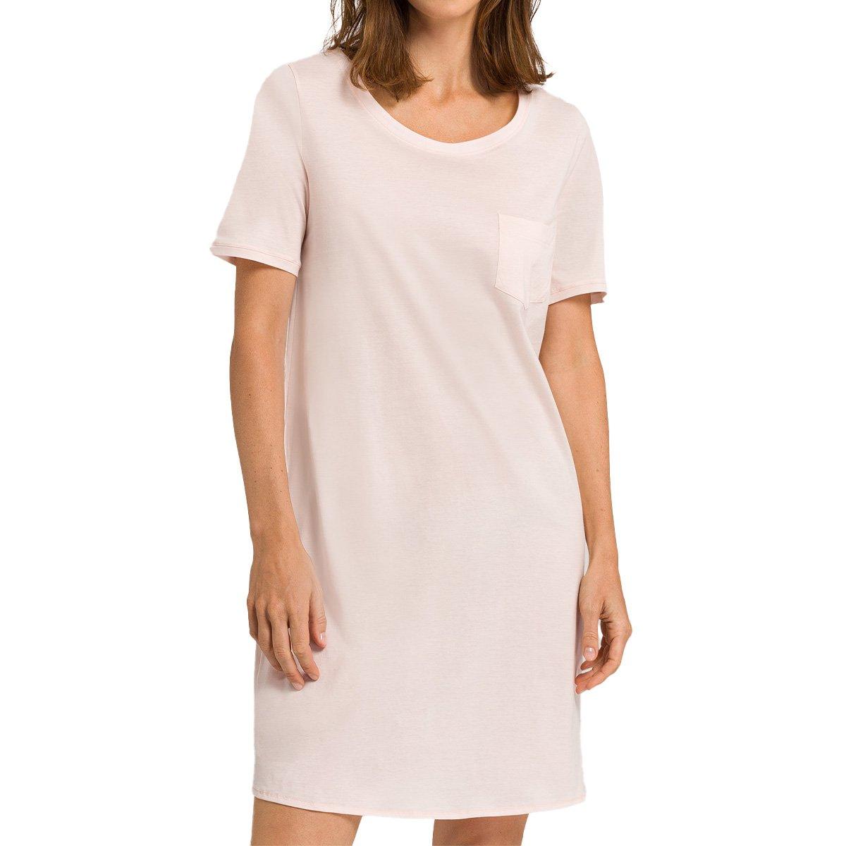 Cotton Deluxe - Nachthemd Damen Rosa XL von HANRO