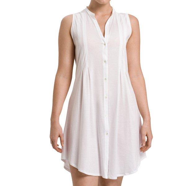 Cotton Deluxe - Nachthemd Ohne Arm Damen Weiss XS von HANRO