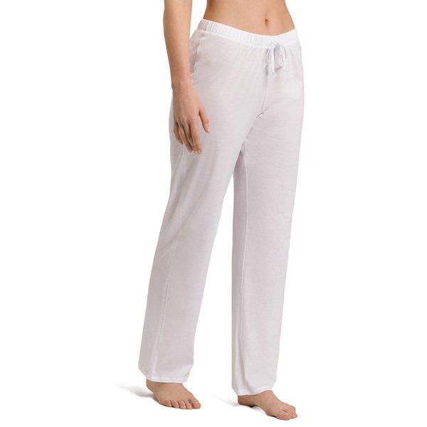 Cotton Deluxe - Pyama Hose Damen Weiss XS von HANRO