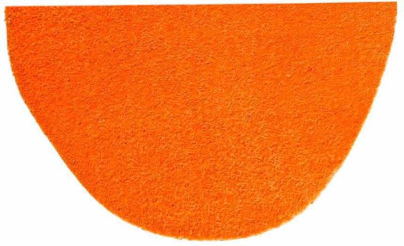 HANSE Home Fussmatte »Deko Soft, Türmatte«, halbrund, 7 mm Höhe, waschbar, Uni-Farben, Rutschfest, Robust, Pflegeleicht, Saugfähig von HANSE Home