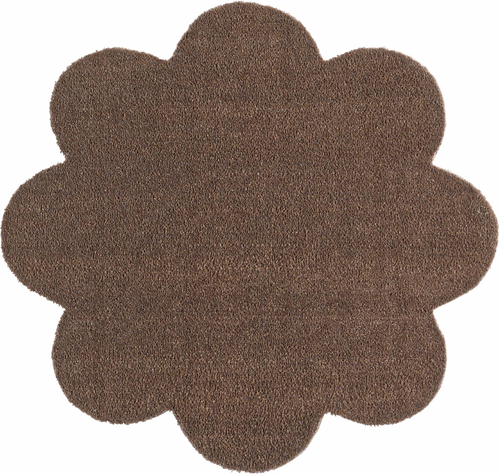 HANSE Home Fussmatte »Deko Soft, Türmatte«, blumenförmig, 7 mm Höhe, waschbar, Unifarben Design, Rutschfest,Robust, Pflegeleicht, Saugfähig HANSE Home Fussmatte »Deko Soft, Türmatte«, blumenförmig, 7 mm Höhe, waschbar, Unifarben Design, Rutschfest,Robust, Pflegeleicht, Saugfähig von HANSE Home