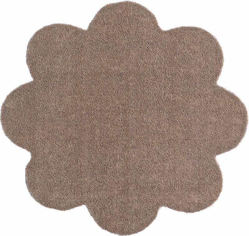 HANSE Home Fussmatte »Deko Soft, Türmatte«, blumenförmig, 7 mm Höhe, waschbar, Unifarben Design, Rutschfest,Robust, Pflegeleicht, Saugfähig von HANSE Home