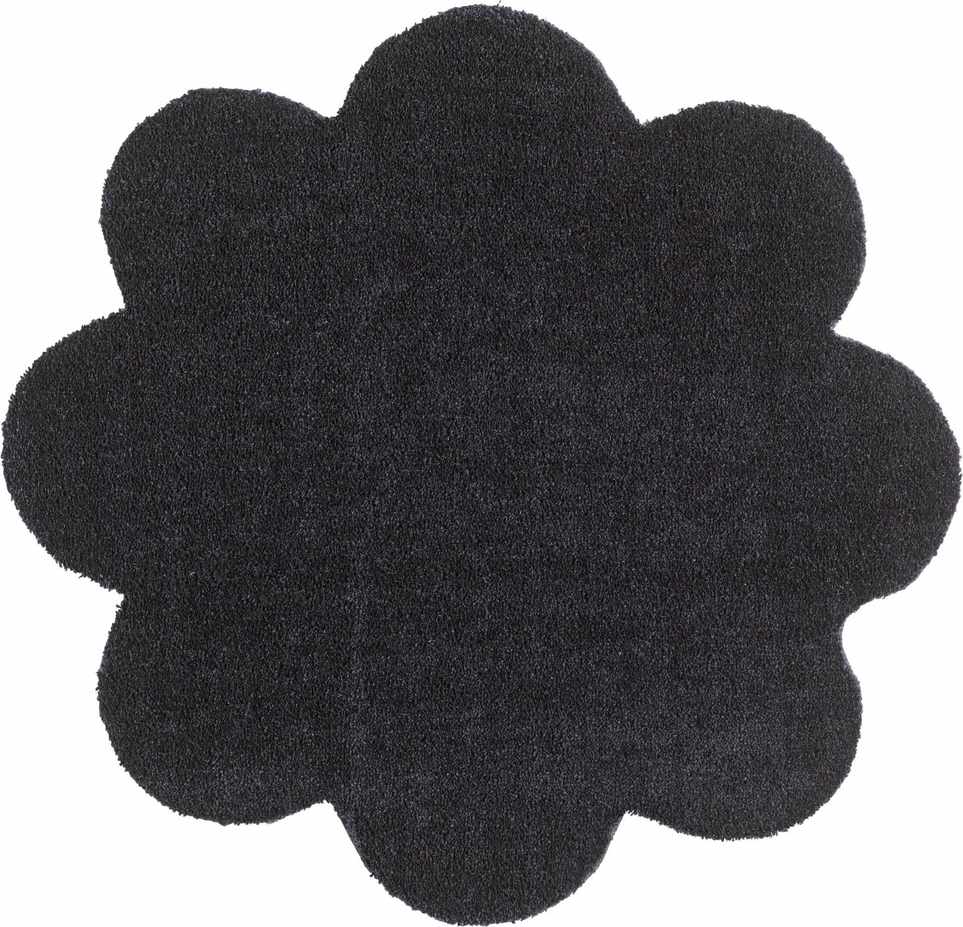 HANSE Home Fussmatte »Deko Soft, Türmatte«, blumenförmig, 7 mm Höhe, waschbar, Unifarben Design, Rutschfest,Robust, Pflegeleicht, Saugfähig von HANSE Home